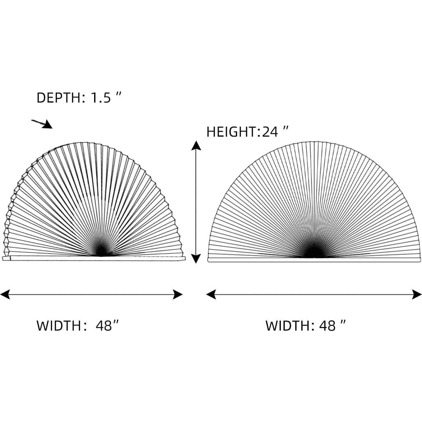 Cortina Arqueada Blackout Mucol 61 cm Gris Aislamiento Térmico