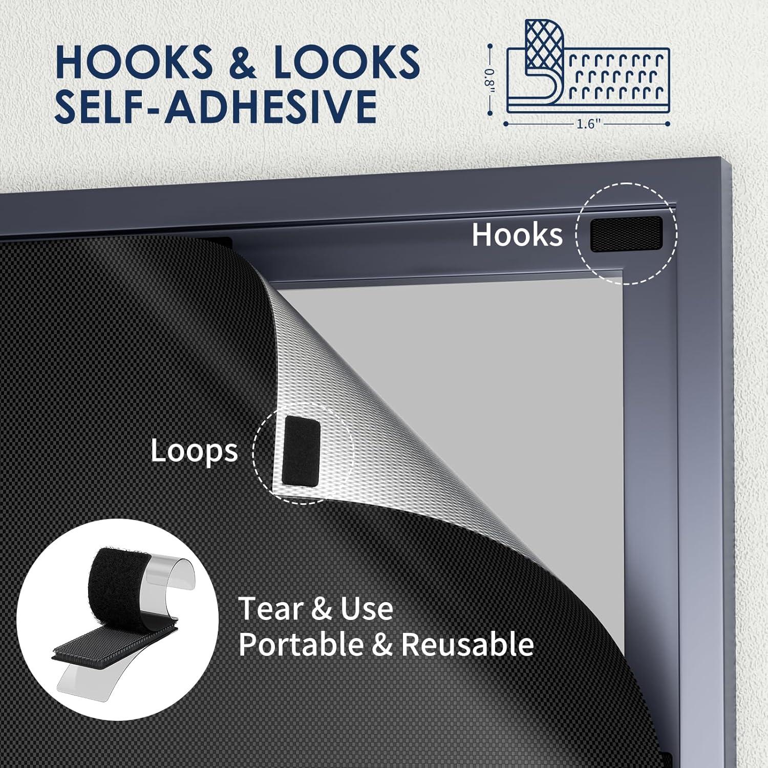 Cortinas Blackout Esteh 91.44x144.78cm Negros 100% Oscuridad