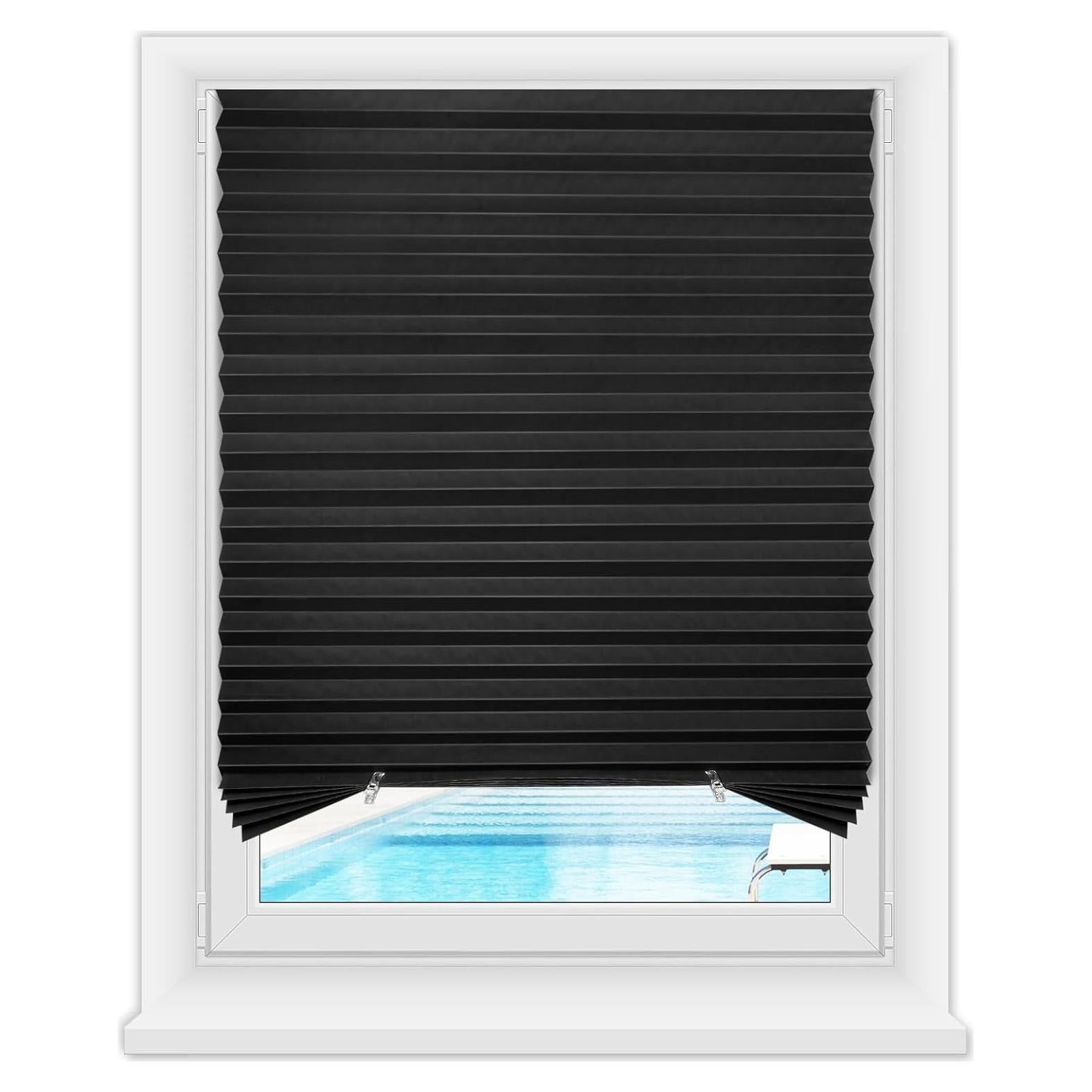 Cortinas Blackout Zipcase 6 Paquete 91.44x182.88cm Negro