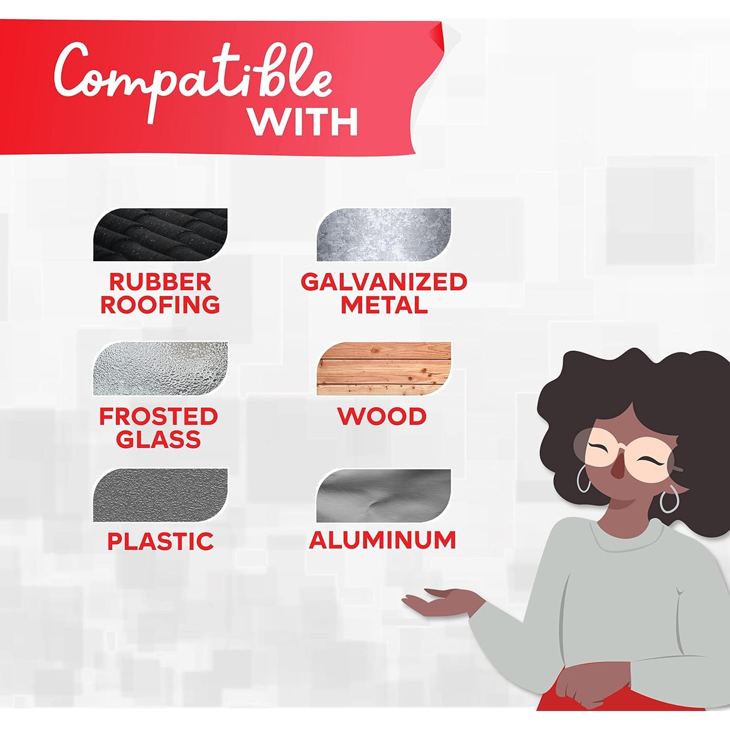 Cinta Butilo XFasten 1.5" Núcleo 1/8" x 3/4" x 13.72m Blanca