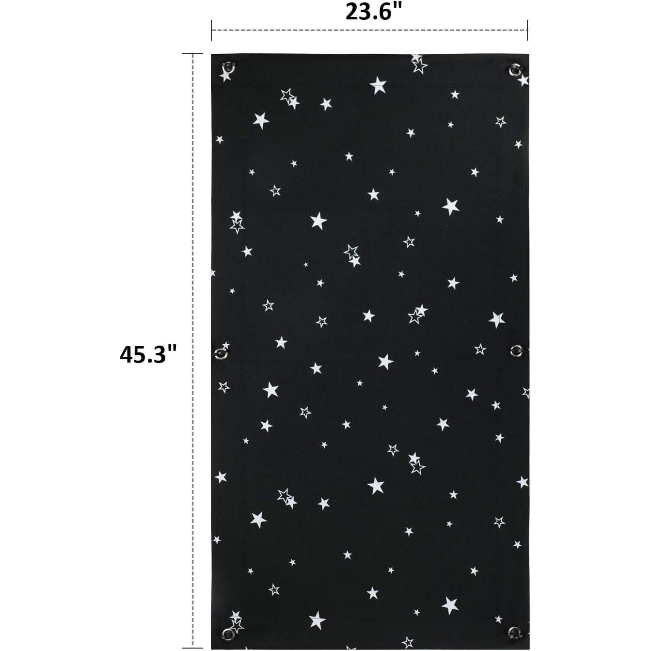 Cortina Blackout Oxdigi 60x114.9 cm Aislante Térmico con Ventosas