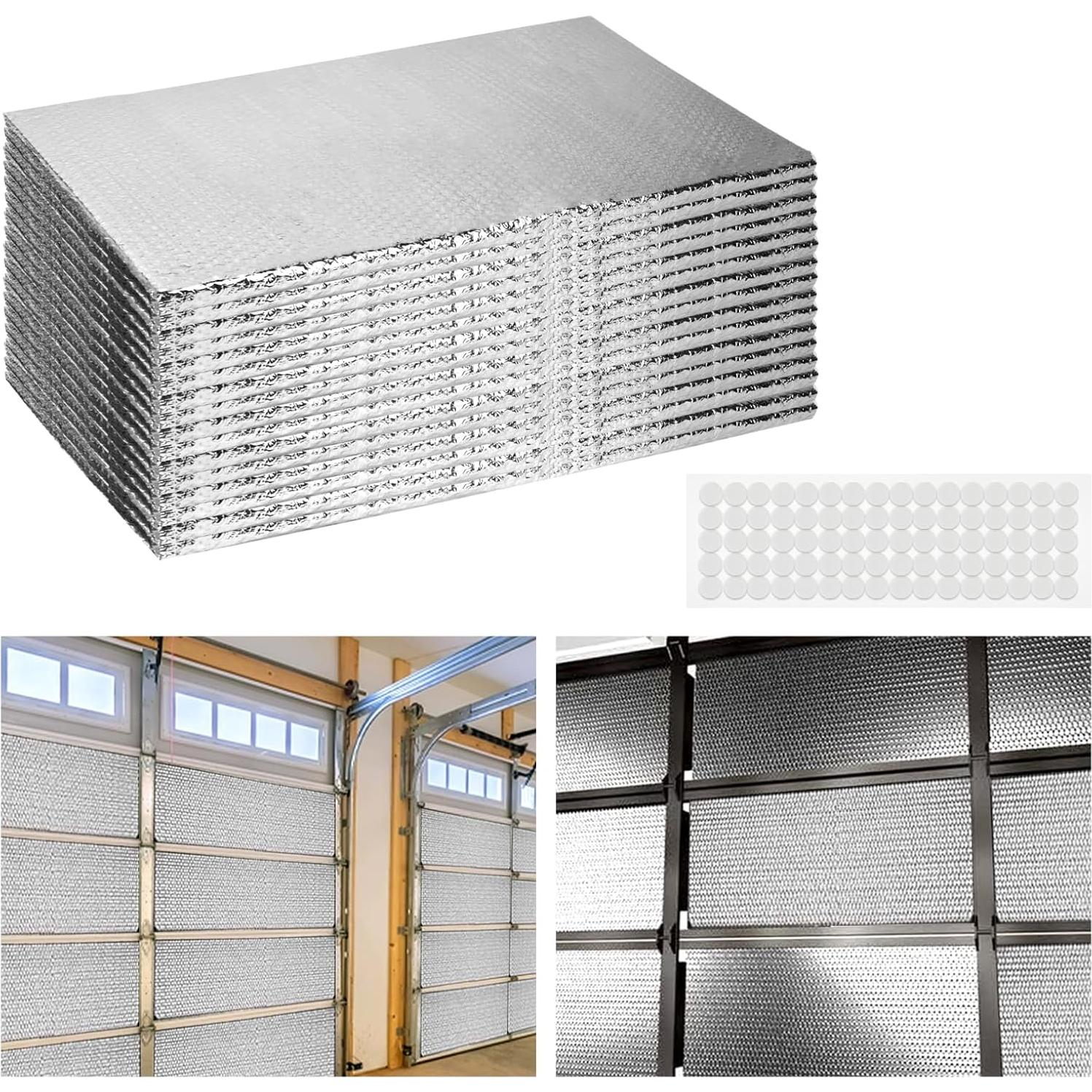 Kit Aislamiento Térmico JIAHEE para Puerta de Garaje 16 Piezas