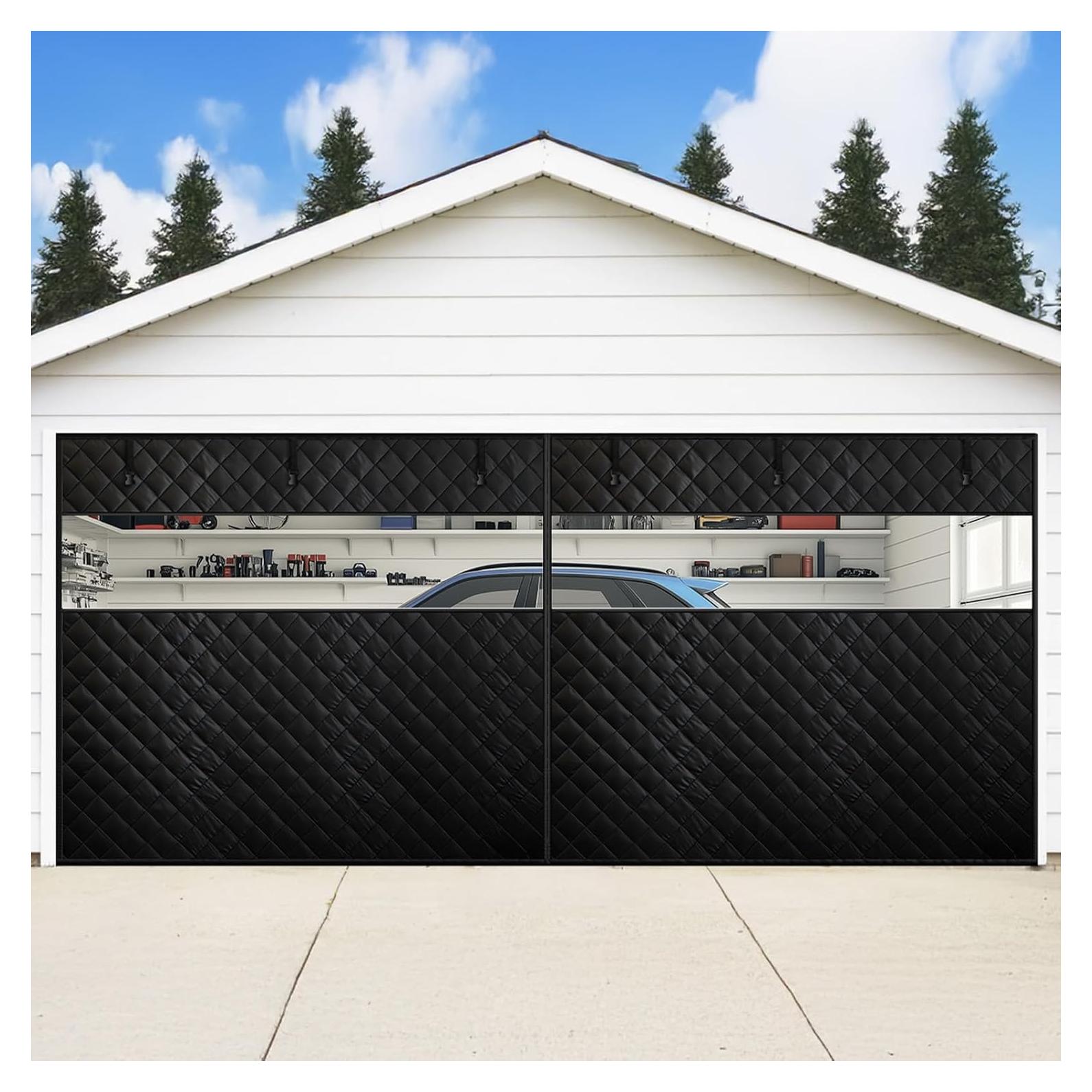 Cortina Térmica Aislante Homealexa para Puerta de Garaje 4.88m x 2.13m