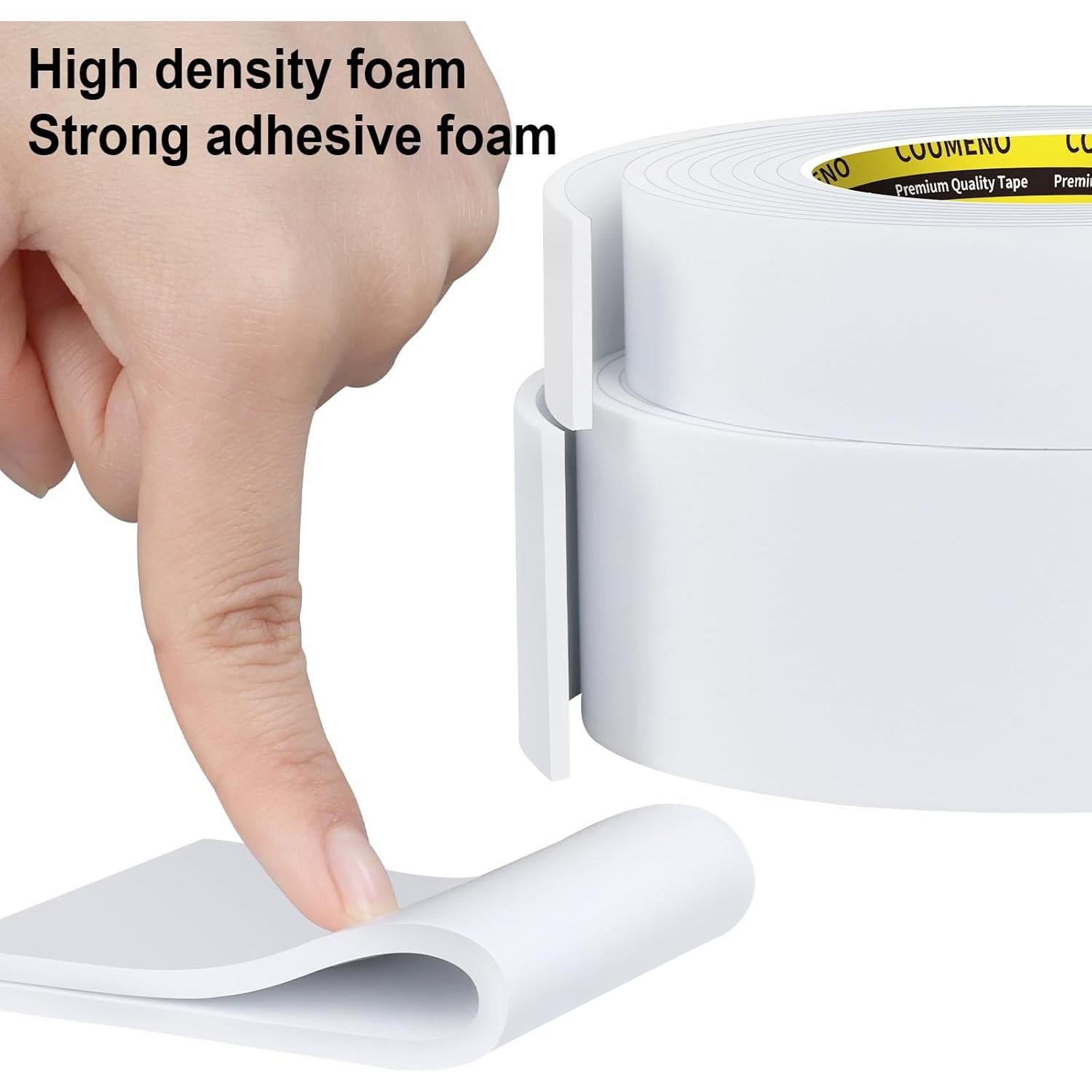 Cinta de Espuma Autoadhesiva COUMENO 3cm x 3m Impermeable