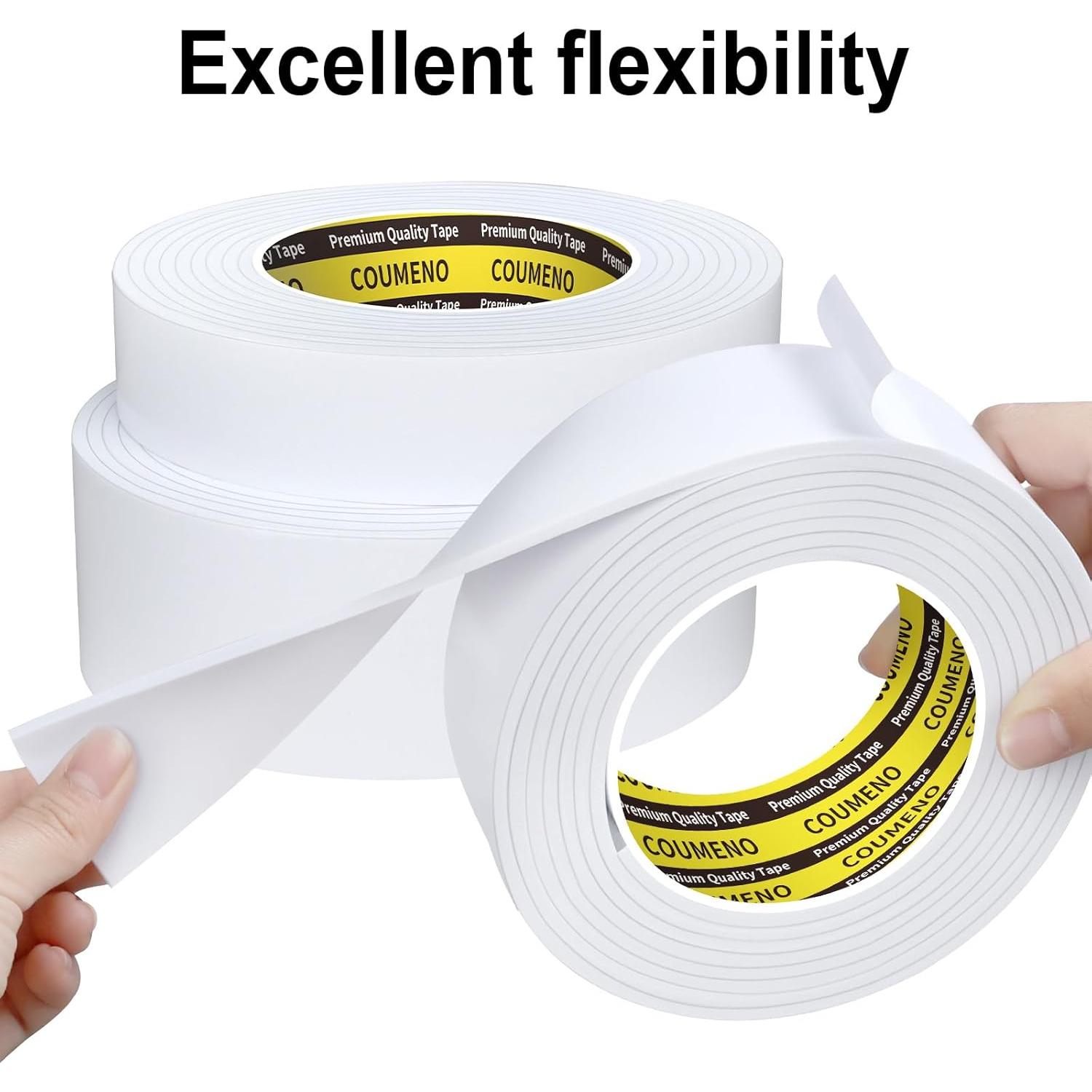 Cinta de Espuma Autoadhesiva COUMENO 3cm x 3m Impermeable