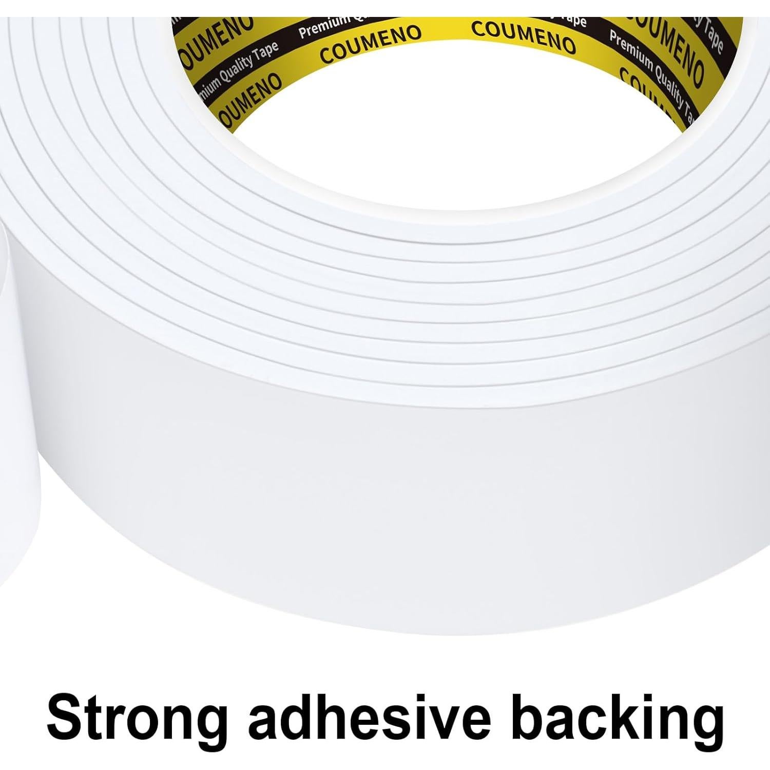 Cinta de Espuma Autoadhesiva COUMENO 3cm x 3m Impermeable