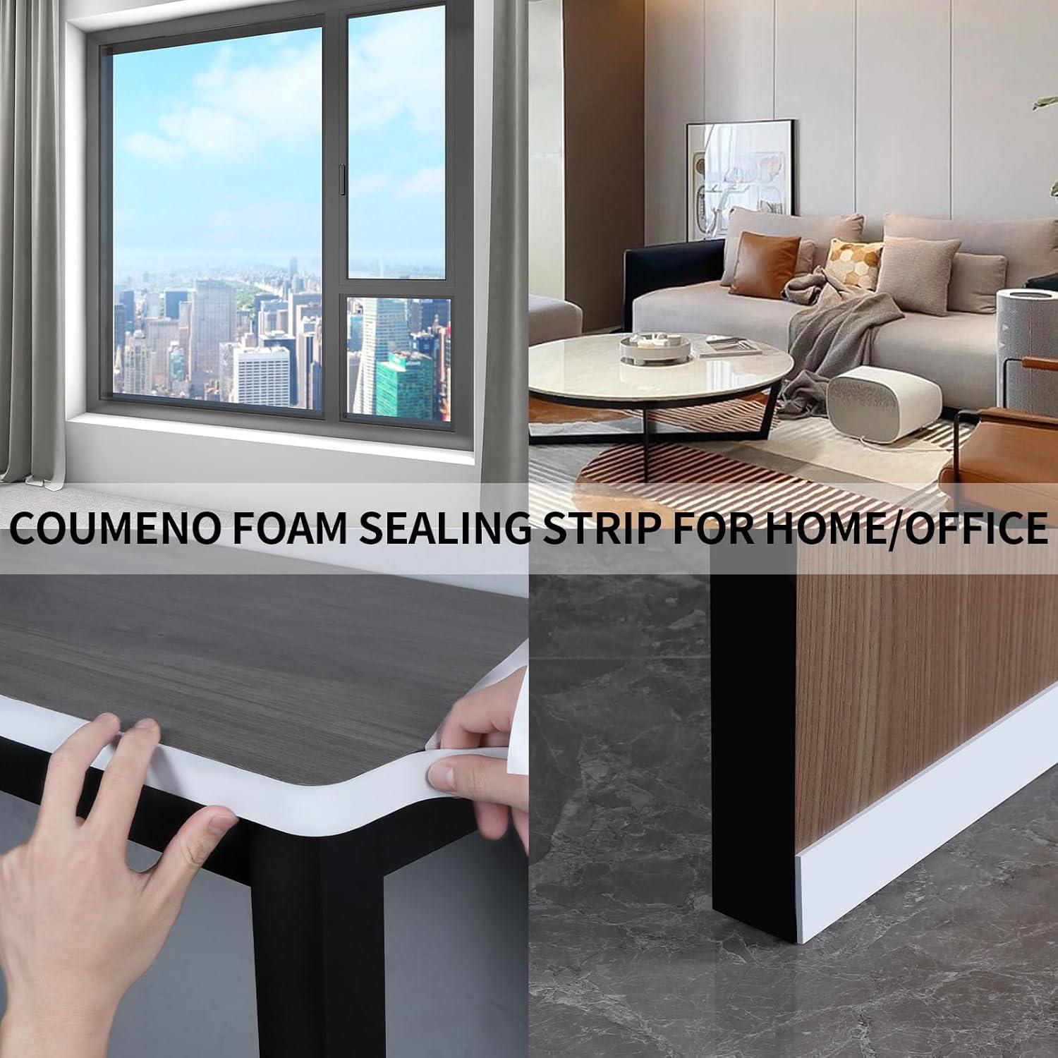 Cinta de Espuma Autoadhesiva COUMENO 3cm x 3m Impermeable