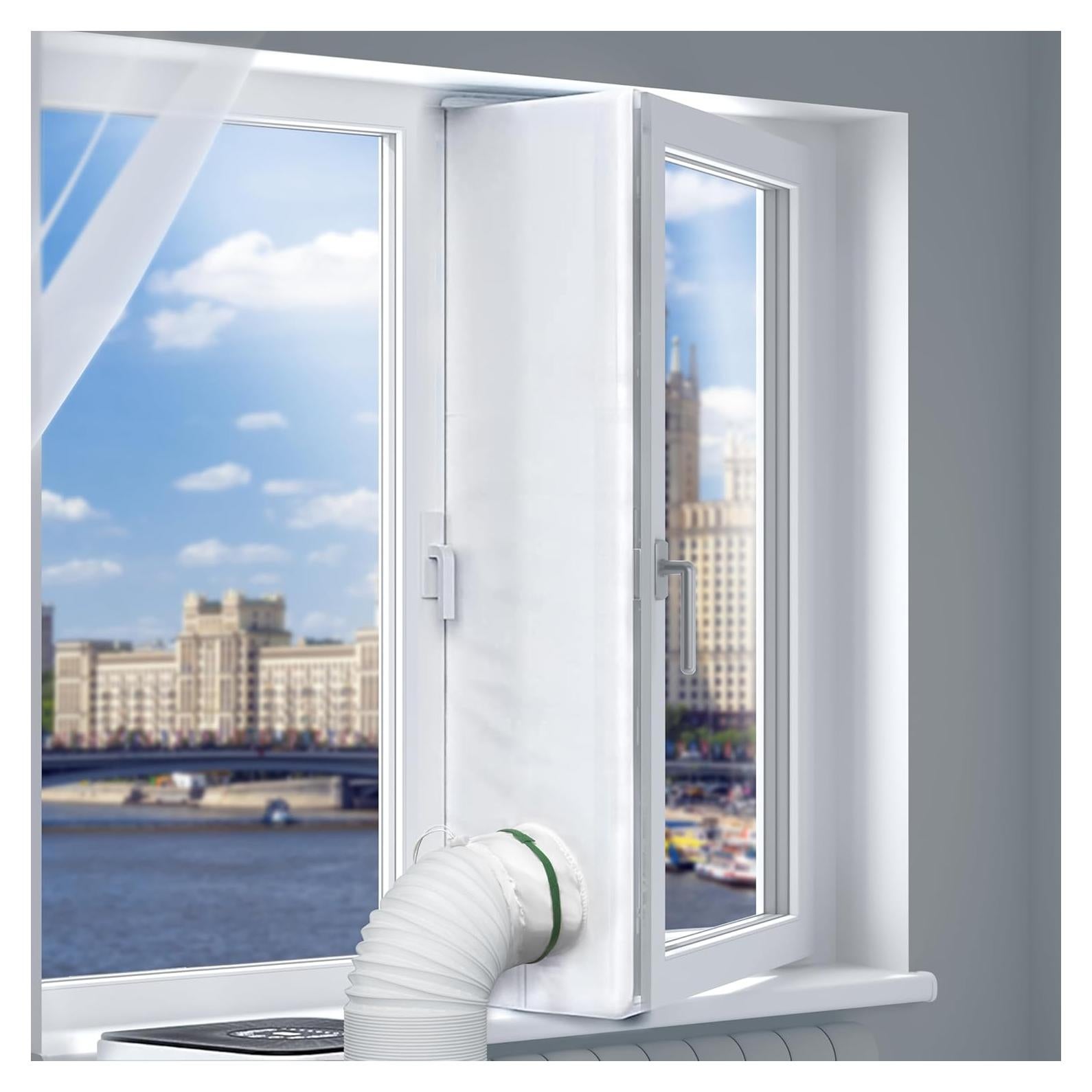 Sello de Ventana AC Portátil LOVIGA 400 cm - Impermeable y Fácil Instalación