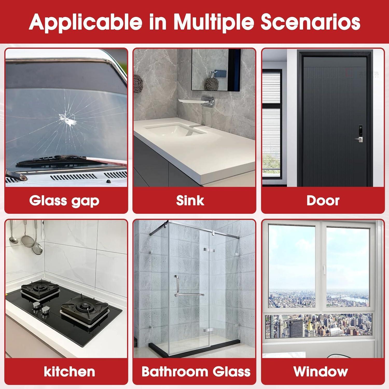 Cinta de Sellado FosDero 5.08CM x 9.14M para Ventanas y Puertas