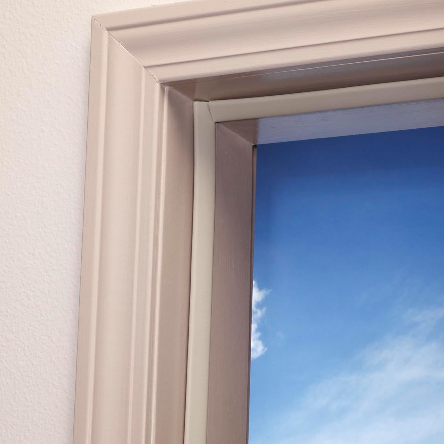 Burlete para Puerta M-D Building 213 cm Beige Reemplazo