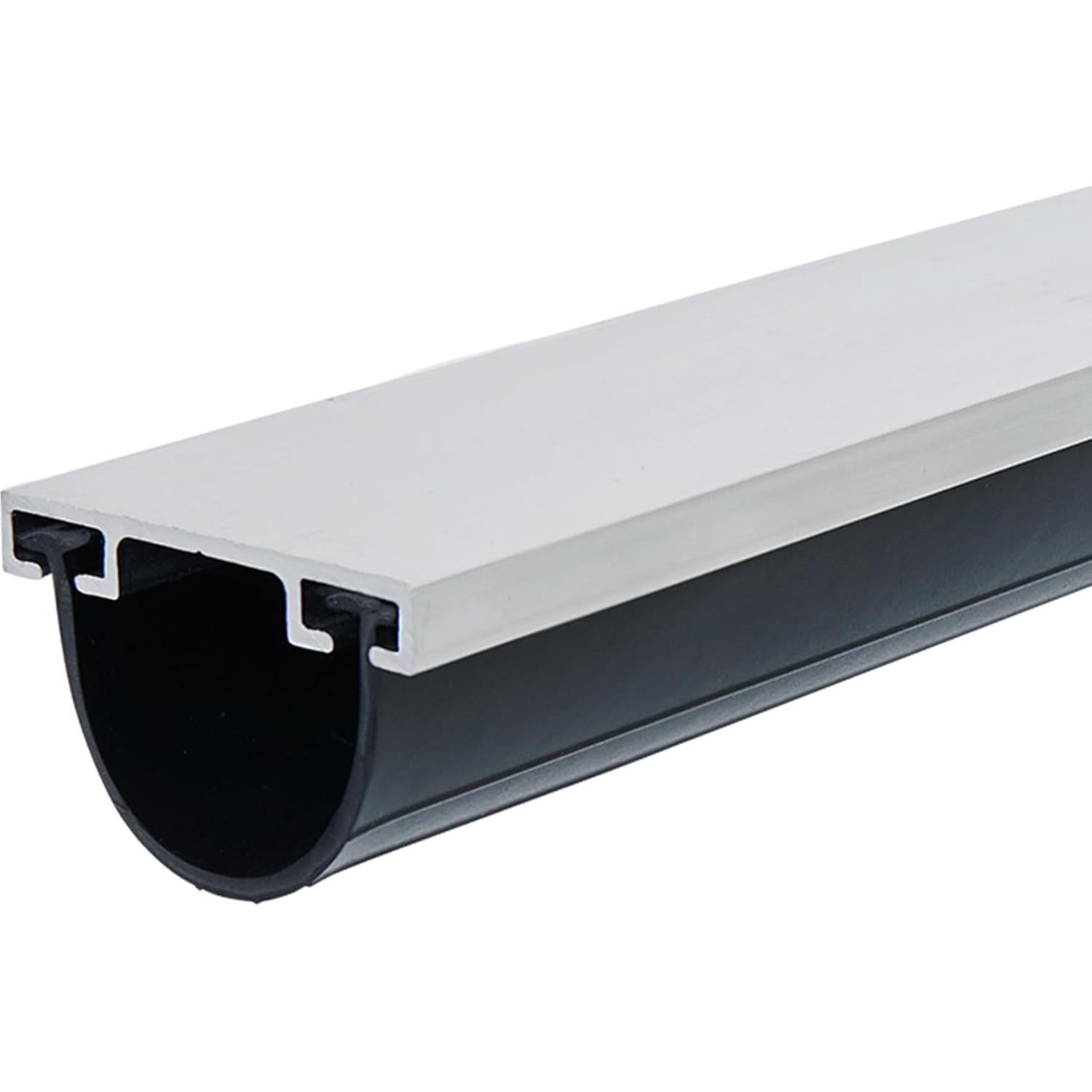 Parte Inferior de Puerta de Garaje M-D 2.74m Aluminio Negro