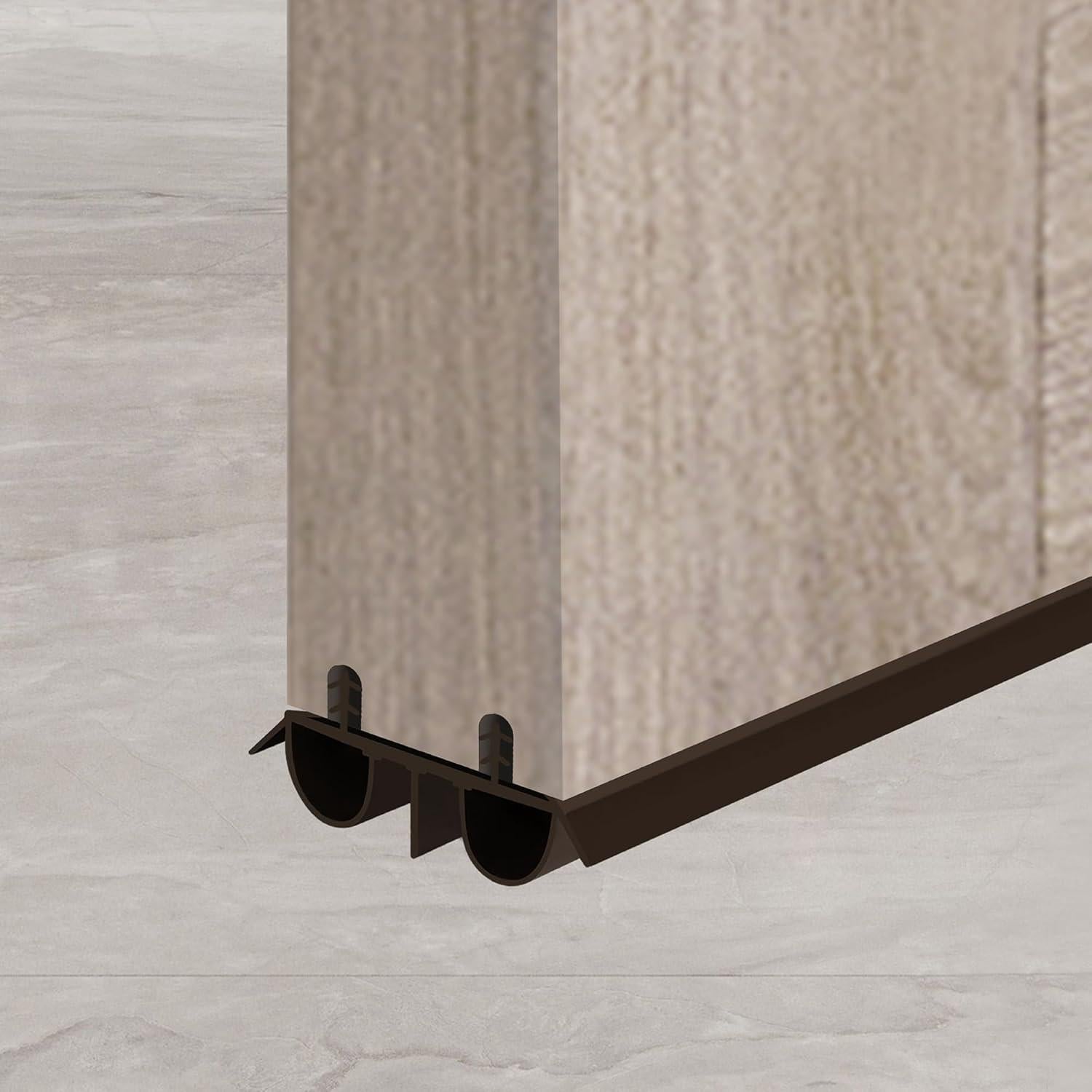 Sello de Burlete Doble de Bulbo Randall 91.44 cm Marrón