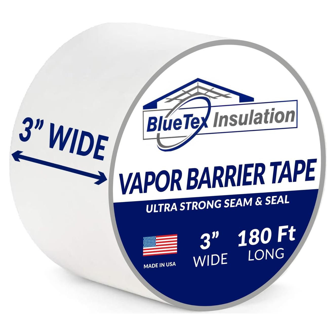 Cinta de Barrera de Vapor BlueTex 7.6 cm x 54.9 m - 1 Rollo