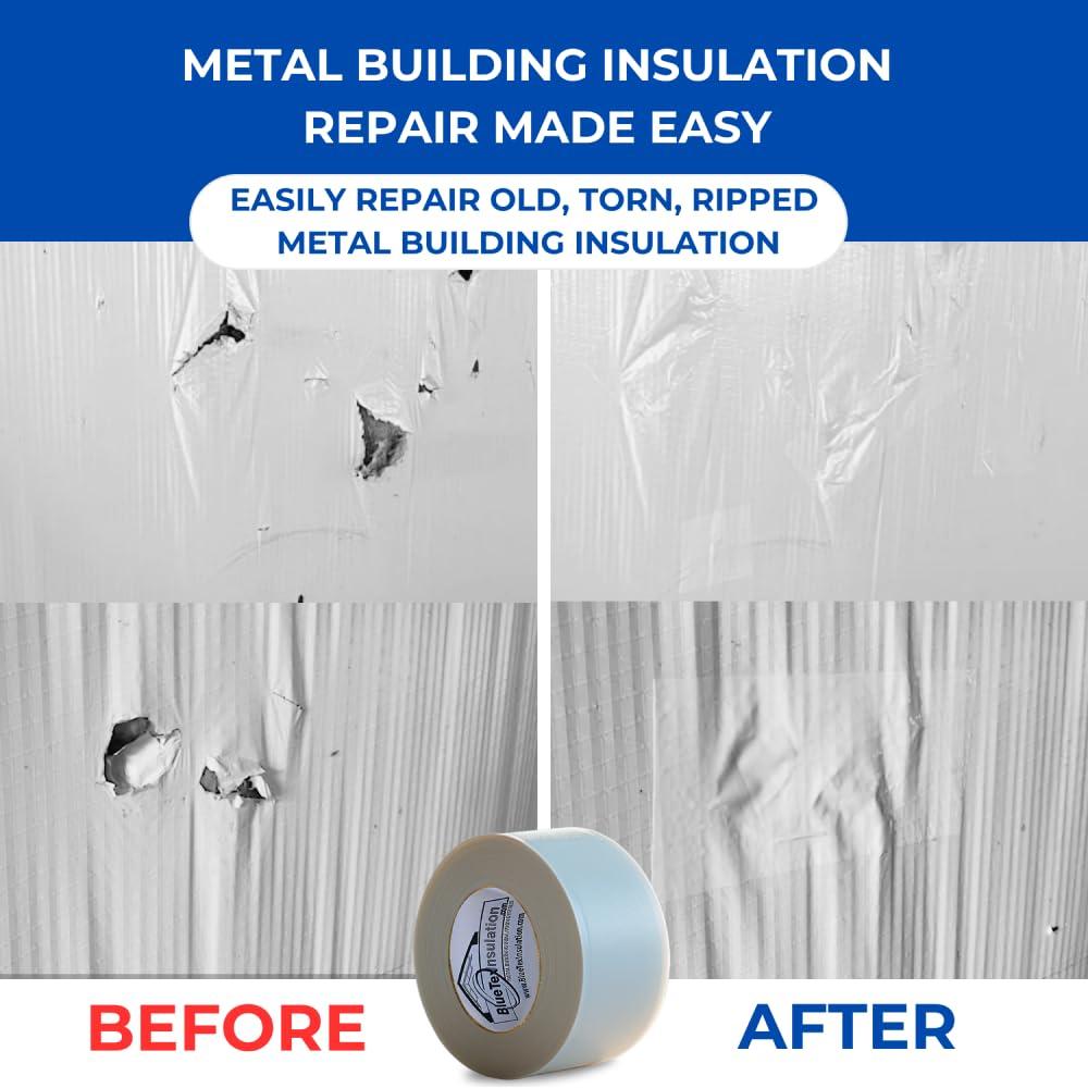 Cinta de Barrera de Vapor BlueTex 7.6 cm x 54.9 m - 1 Rollo