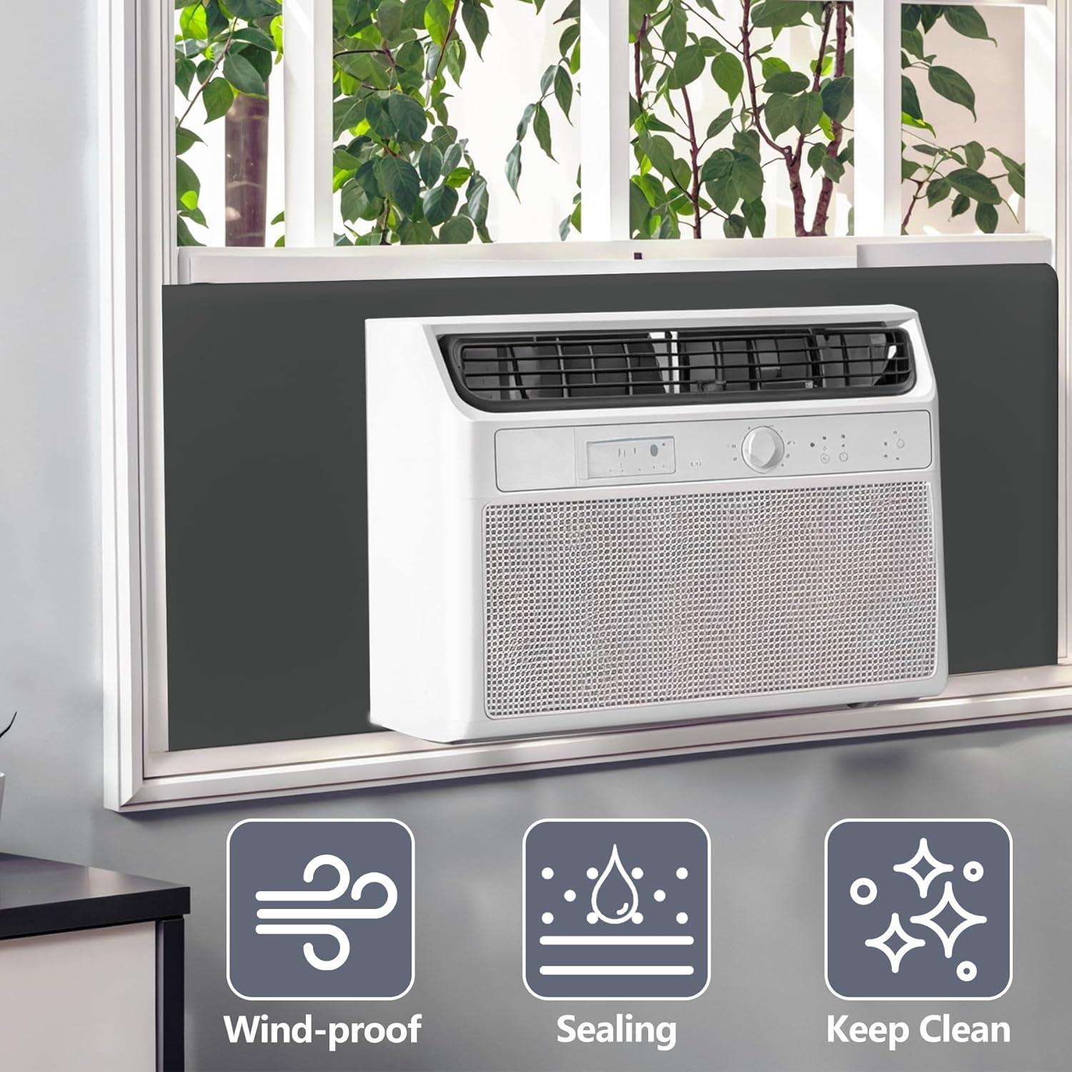 Panel de espuma aislante para aire acondicionado Flamorrow 99 cm