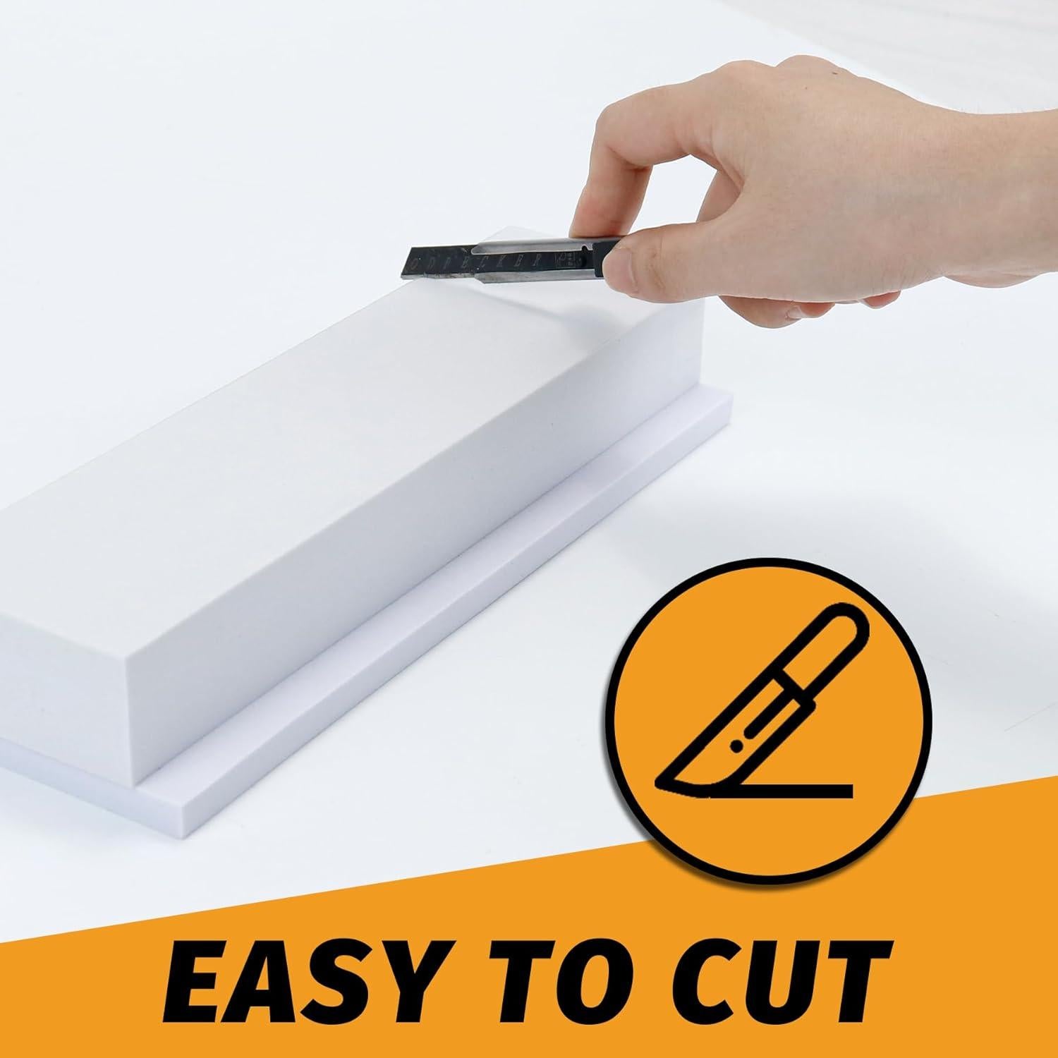 Bloque de Espuma LBG para Aire Acondicionado Ventana U, 2 Unidades