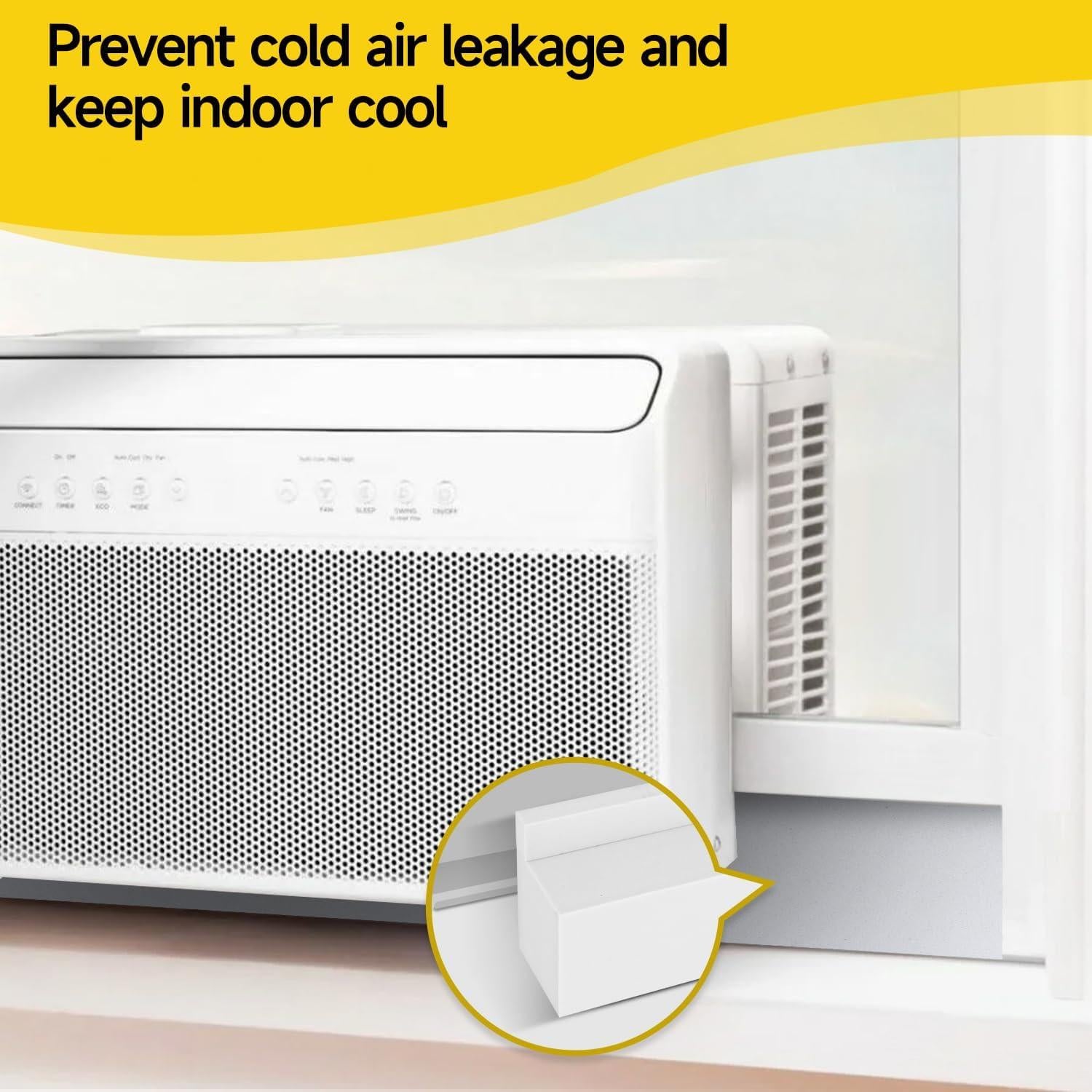 Bloque de Espuma Aislante para Aire Acondicionado U Midea