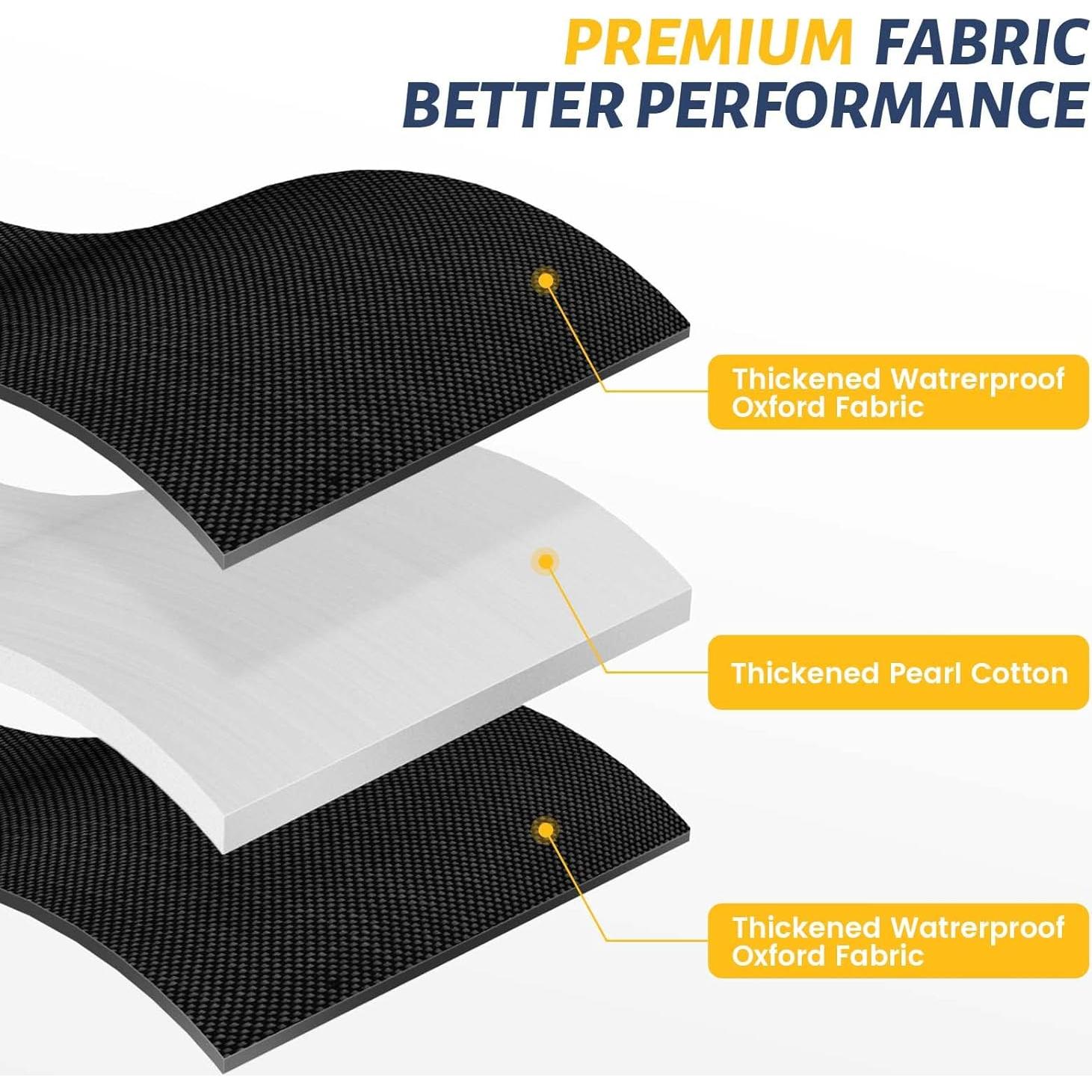 Sombra de Ventana Plegable Funomo para RV 63.5x40.6cm Blackout