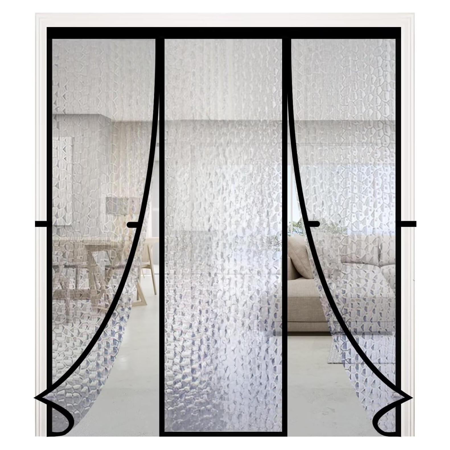 Cortina de Puerta Doble Aislante Térmica RELIANCER 152.4x203.2cm