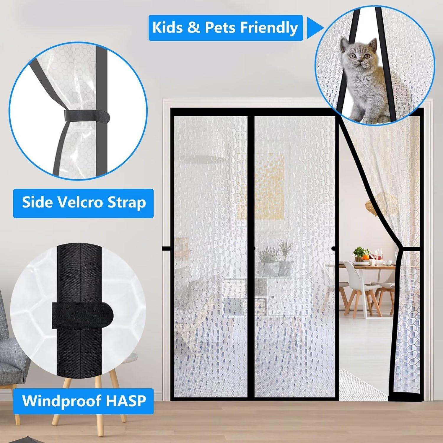 Cortina de Puerta Doble Aislante Térmica RELIANCER 152.4x203.2cm