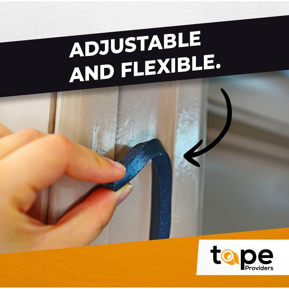 Cinta de Espuma de Goma WOD 3/8" x 3/16" x 15.24m Negra