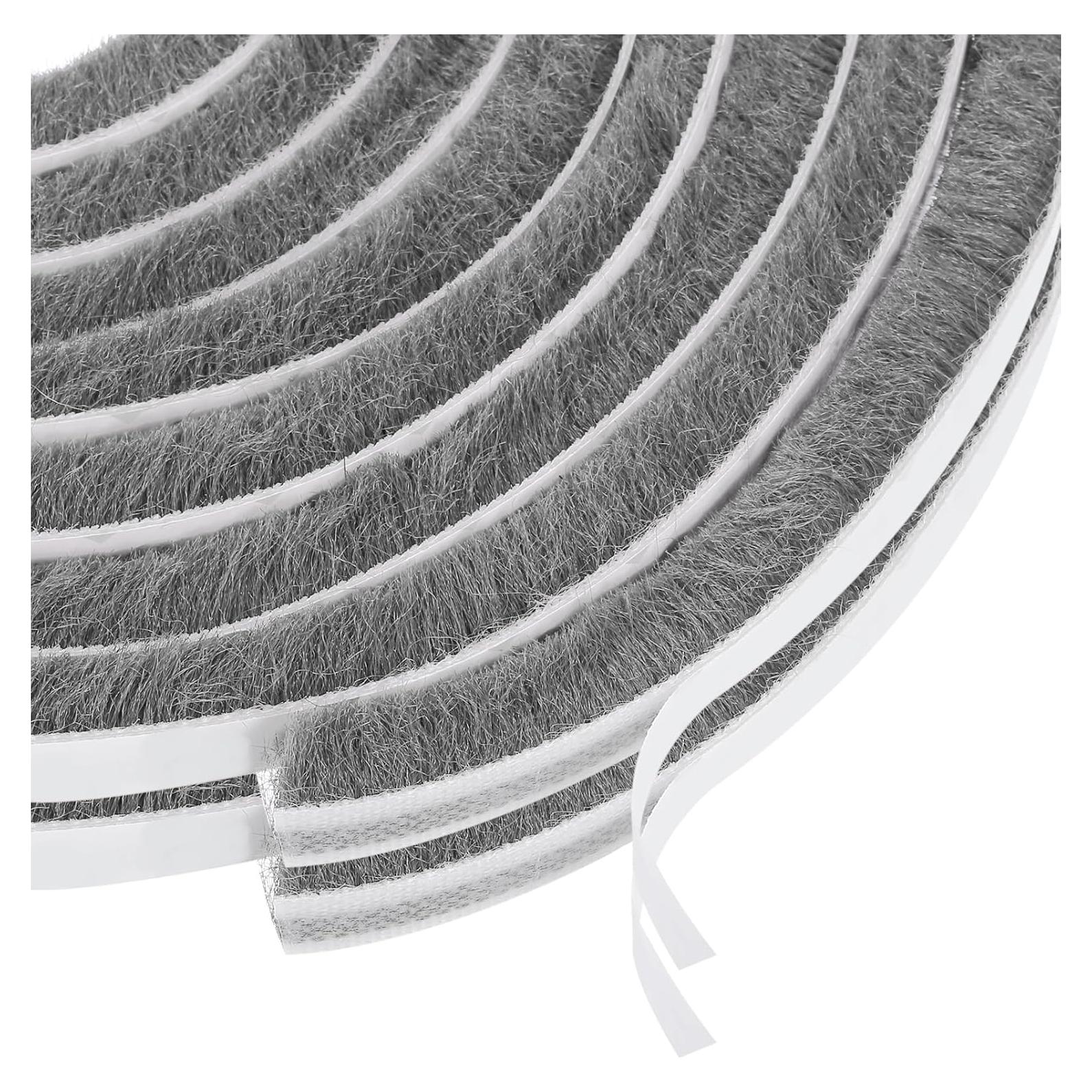 Tira de Sellado Autoadhesiva PATIKIL 10m Gris para Puertas y Ventanas