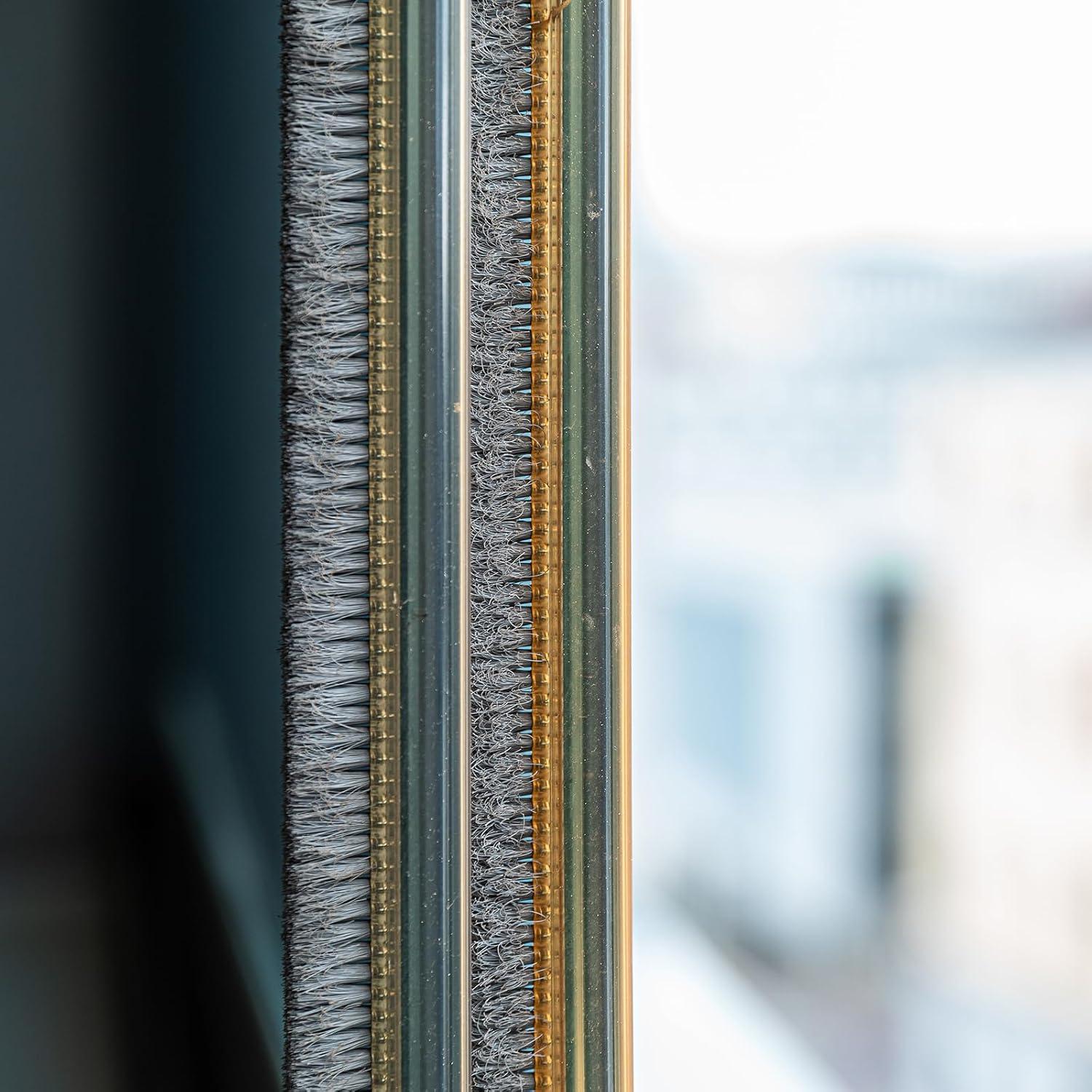 Tira de Sellado Autoadhesiva PATIKIL 10m Gris para Puertas y Ventanas