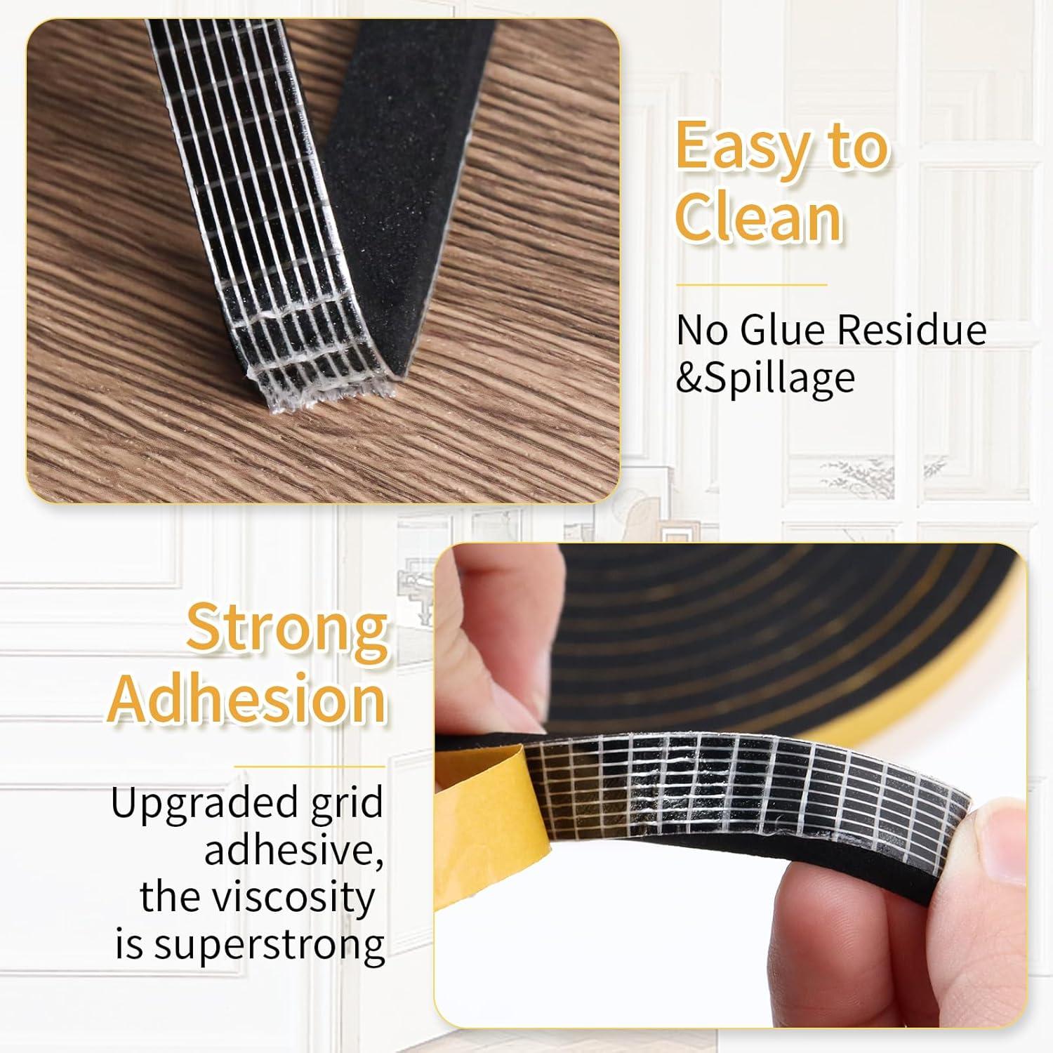 Tira de Sellado para Puerta YOGEYOGE 4.88m Aislante Acústico