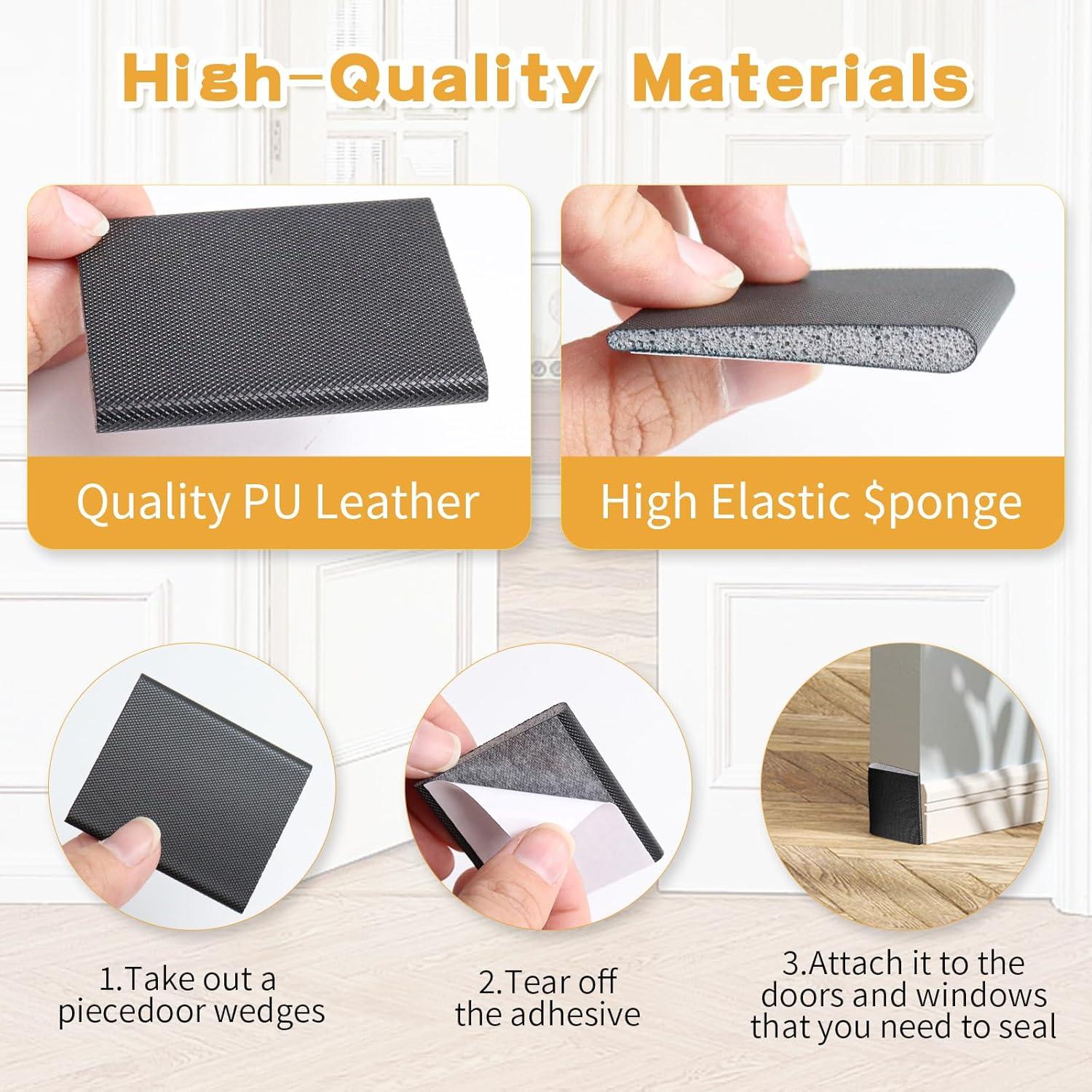 Tira de Sellado para Puerta YOGEYOGE 4.88m Aislante Acústico