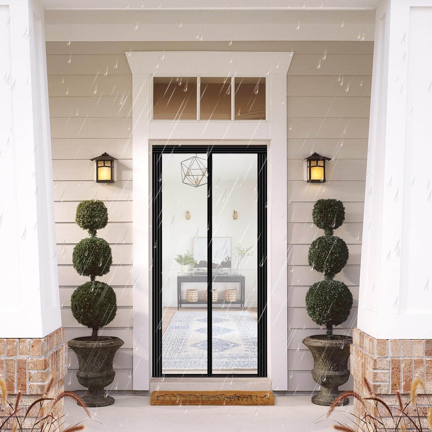 Cortina de Puerta Aislante Veanusiver Ajustable 74-86cm x 200-210cm