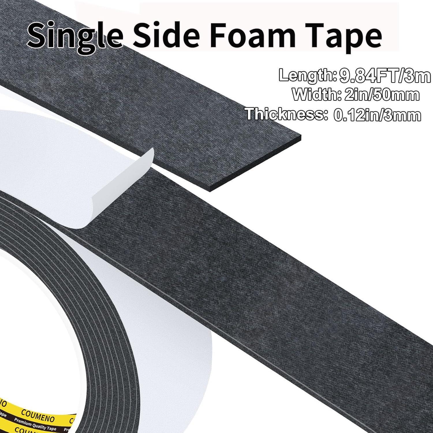 Cinta de Espuma Aislante COUMENO 5.08cm x 3m Impermeable