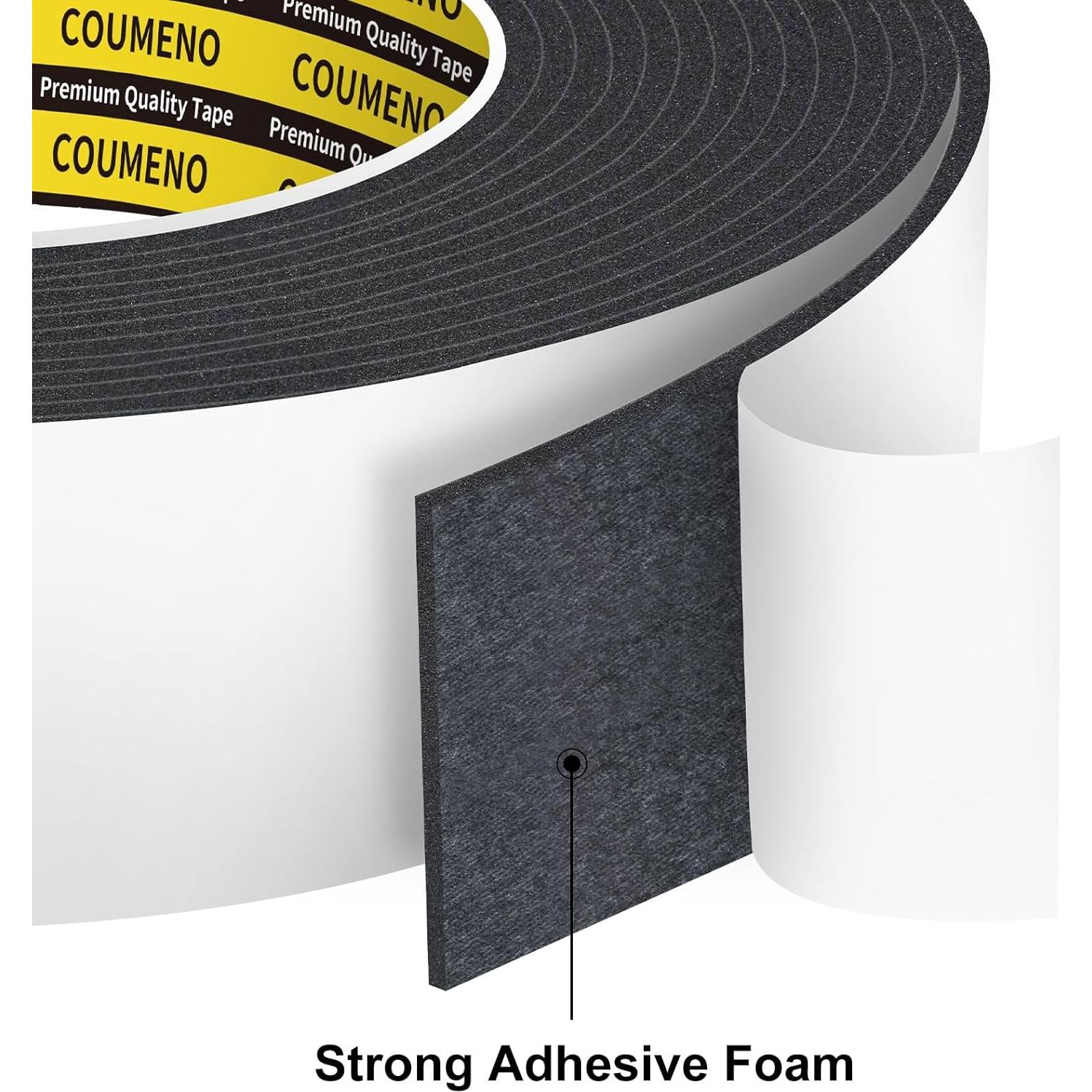 Cinta de Espuma Aislante COUMENO 5.08cm x 3m Impermeable