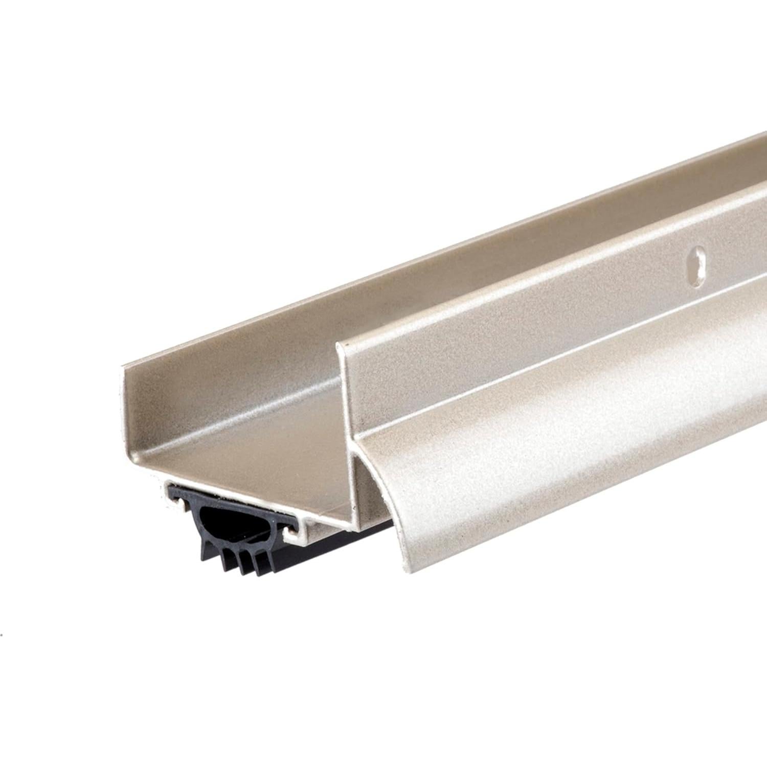 Sello de Puerta en U M-D 91.44 cm Aluminio Niquel Satinado