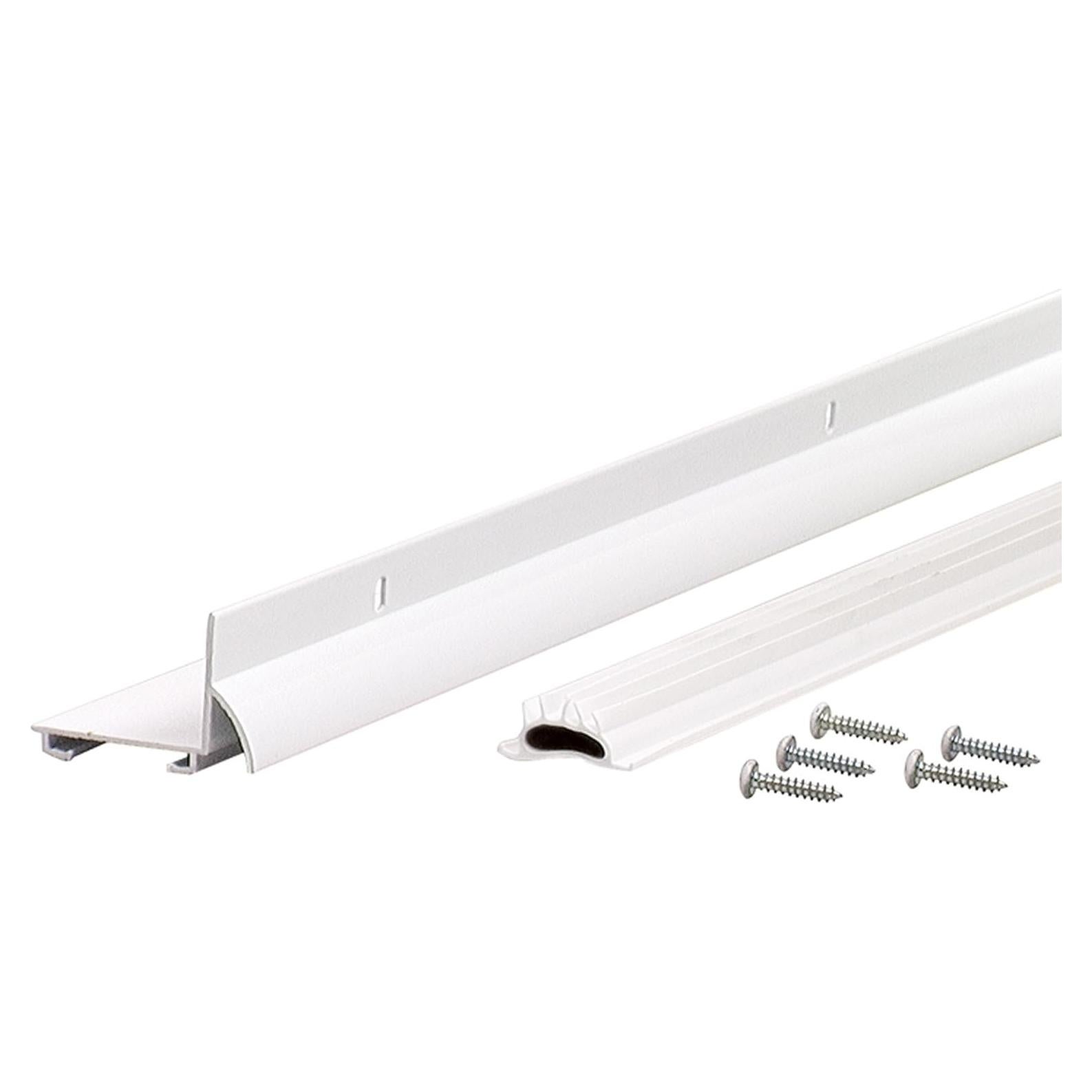 Sellador de Puerta M-D Aluminio Blanco 91.44 cm con Sello de Vinilo