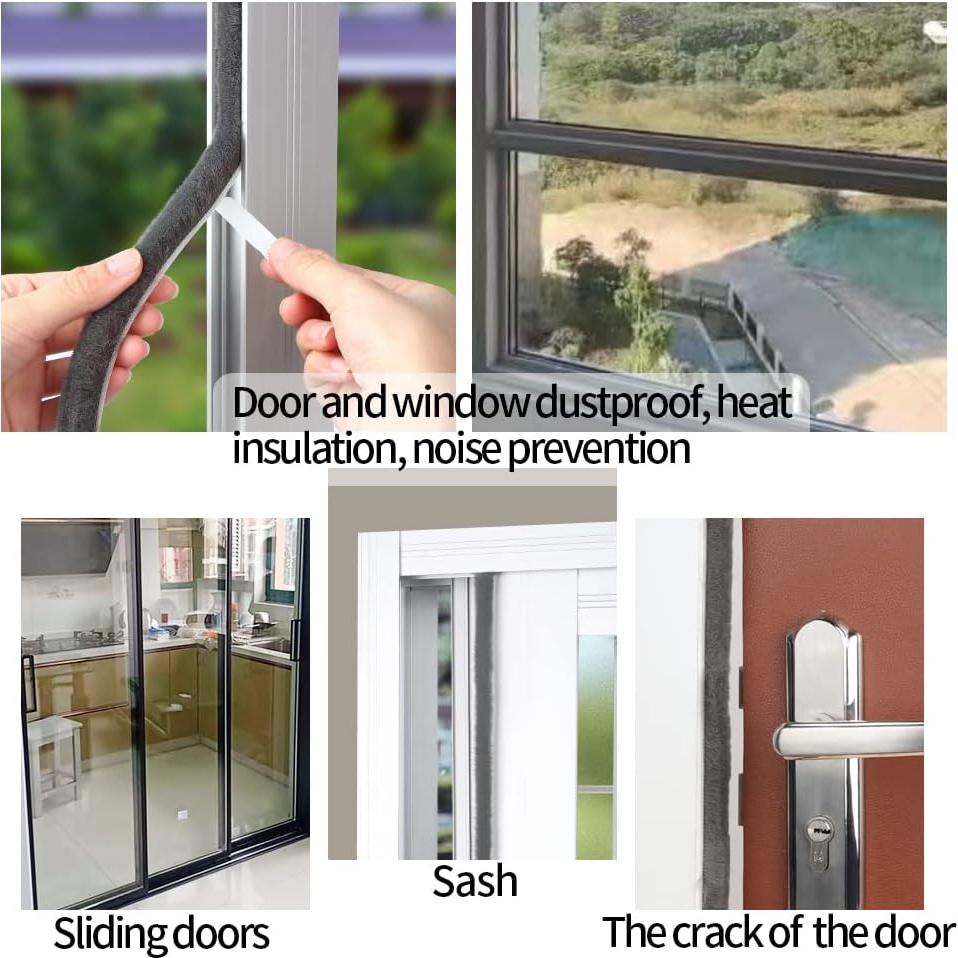 Tira de Sellado Autoadhesiva COUMENO 10m Gris Aislante