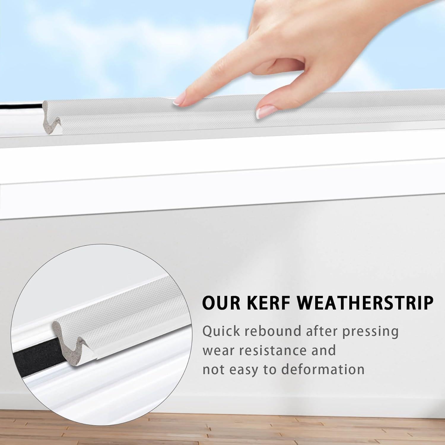 Sello de Puerta y Ventana Hungbak 6.1m Blanco Aislante