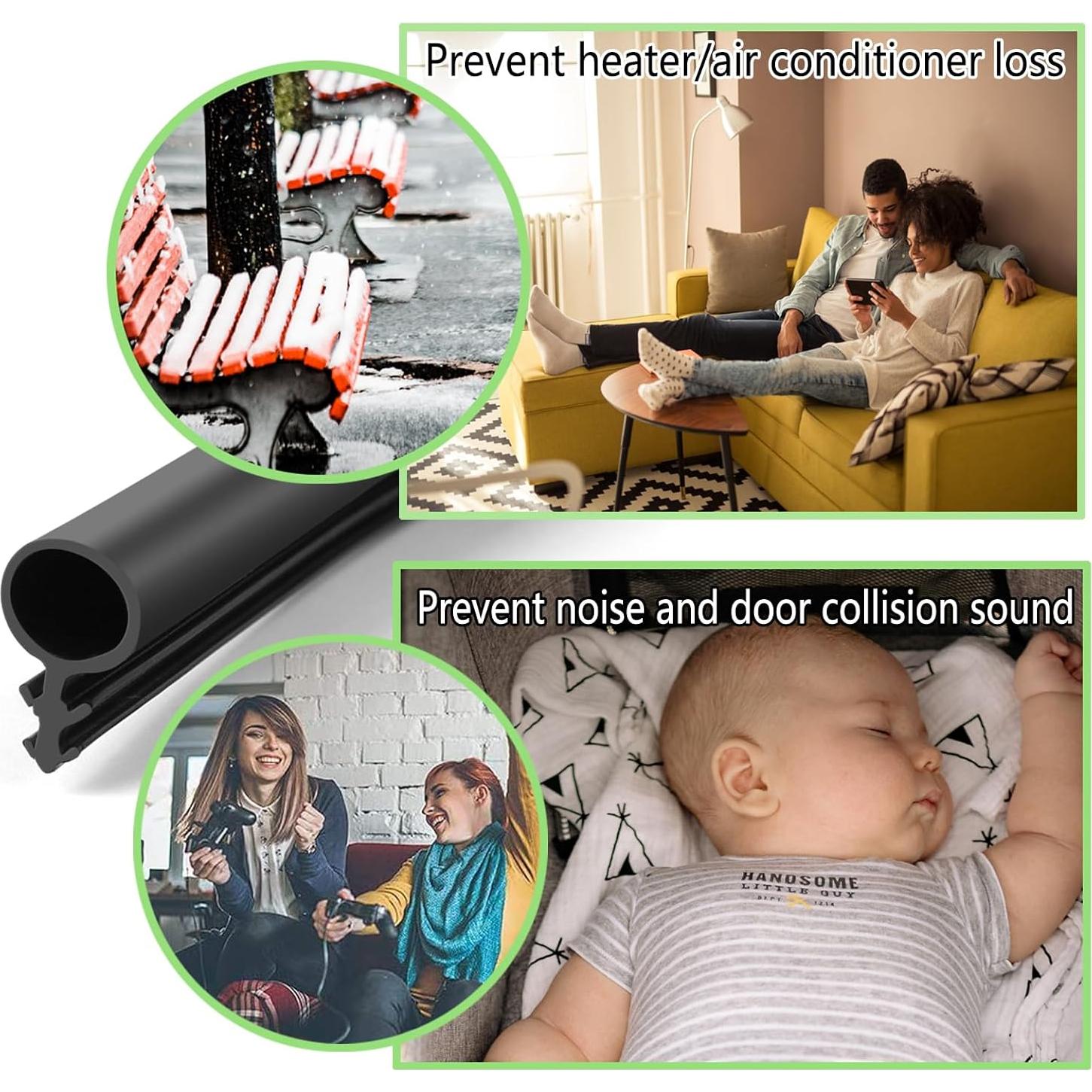 Sello de Aislamiento Kerf Gangdise 6.35mm x 9.14m Negro