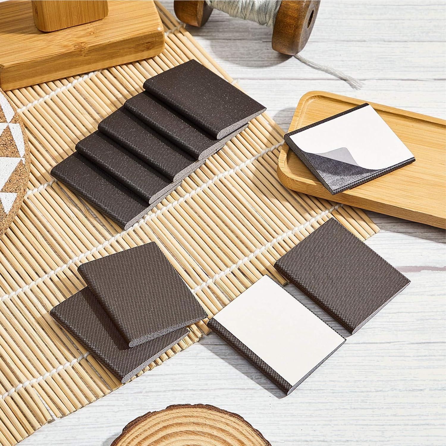 Zonon 16 Piezas Sello de Esquina Aislante para Puerta Marrón