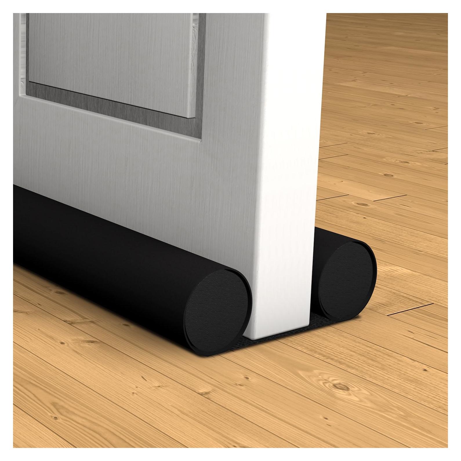 Tapones de puerta LM BODYCARE - Burlete negro 91.44 cm