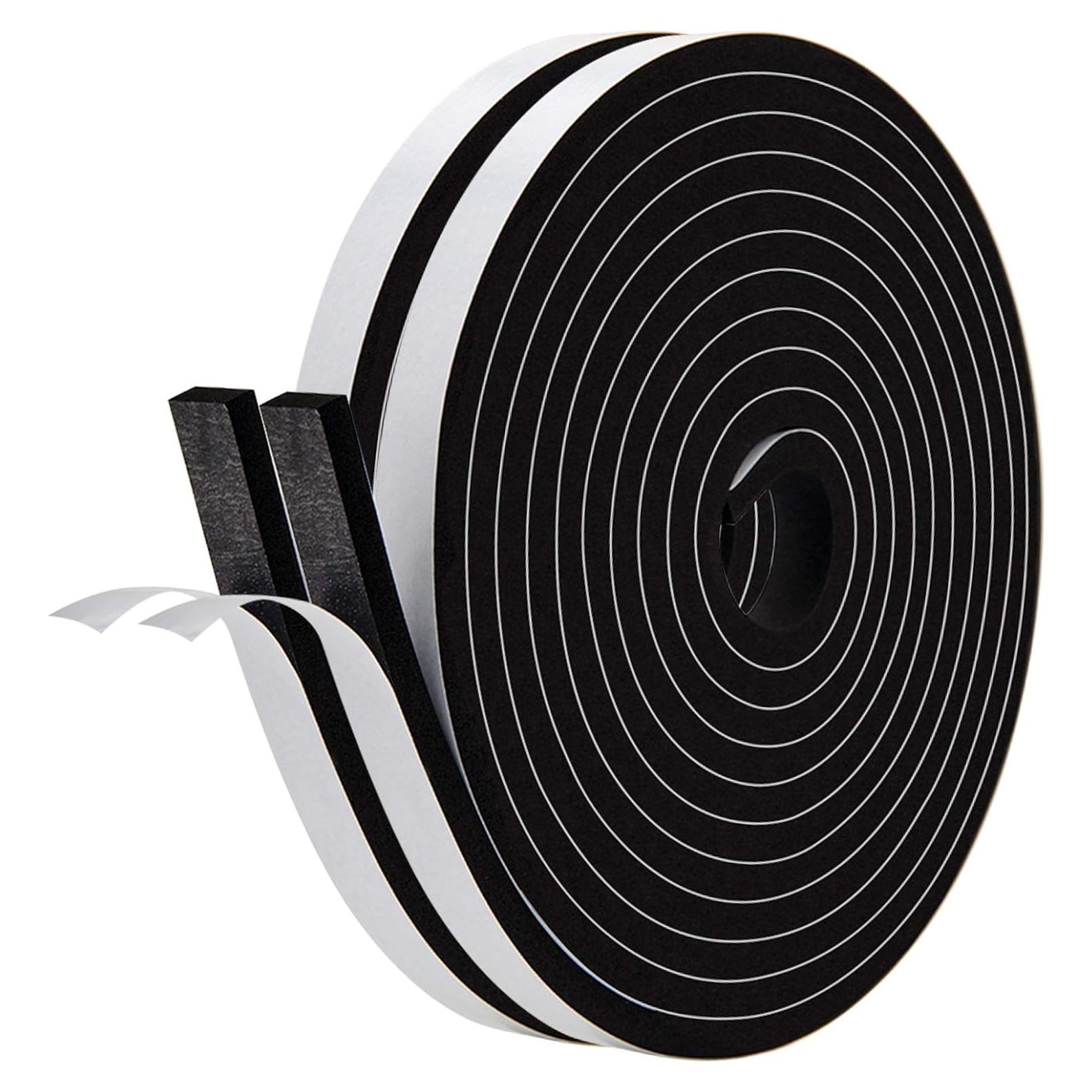 Tira de neopreno CloudBuyer 1/2" x 1/4" 26 pies sellado