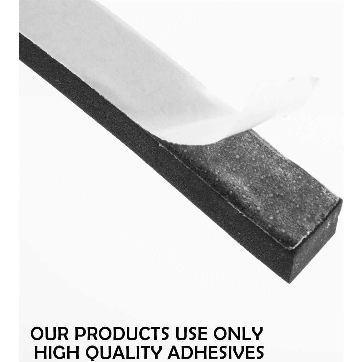 Tira de neopreno CloudBuyer 1/2" x 1/4" 26 pies sellado