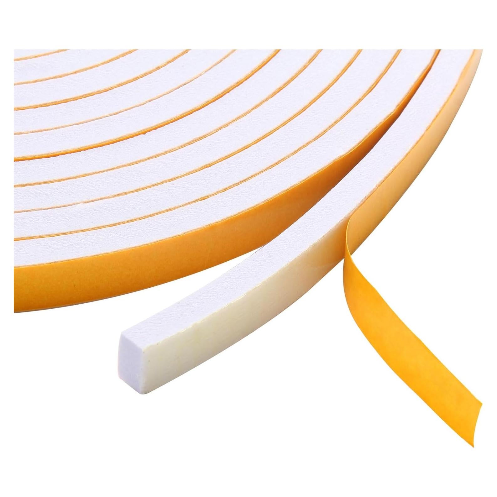 Tira de sellado autoadhesiva Pazaka 2 rollos 33 pies blanco