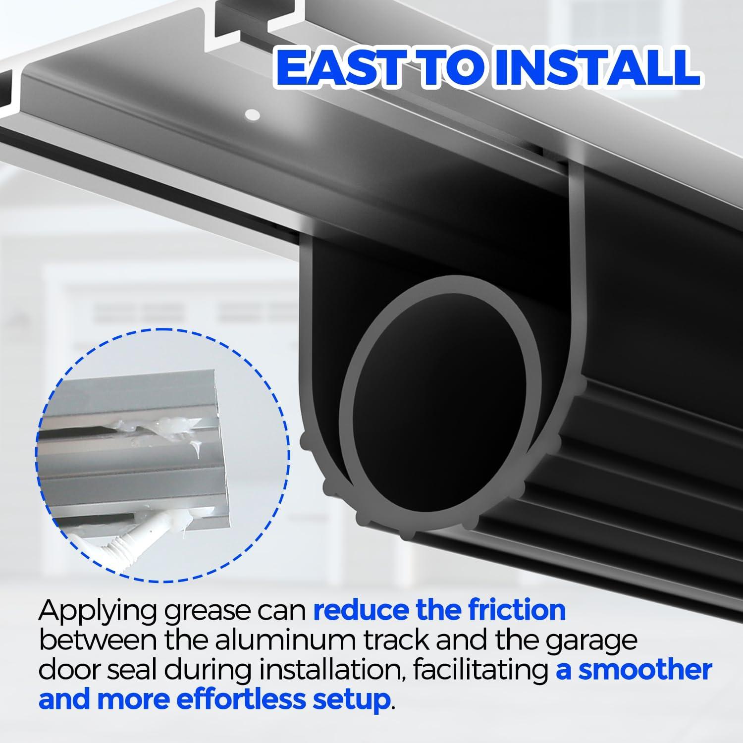 Sello de Puerta de Garaje Holikme 6.1m - Goma Impermeable