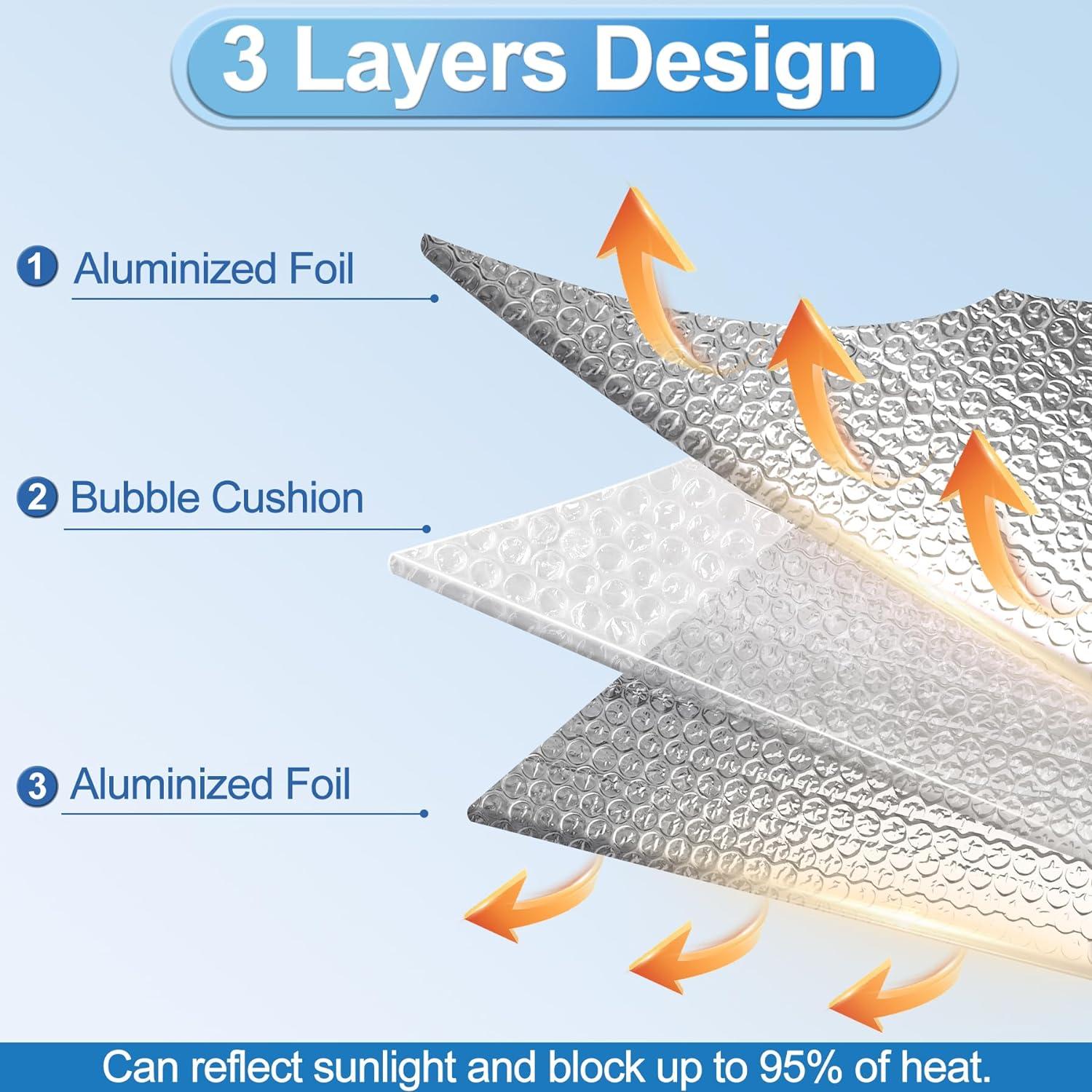 Kit de Aislamiento Térmico para Puertas de Garaje ToLanbbt 16P 6mm