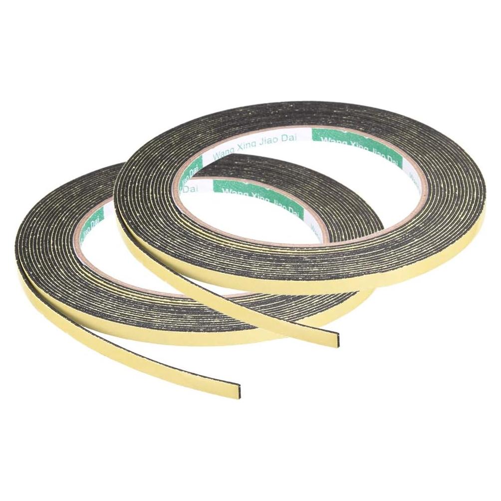 Cinta de Espuma Selladora uxcell 5mm Ancho 1mm Grosor 5m