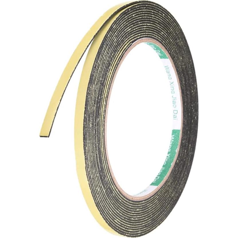 Cinta de Espuma Selladora uxcell 5mm Ancho 1mm Grosor 5m