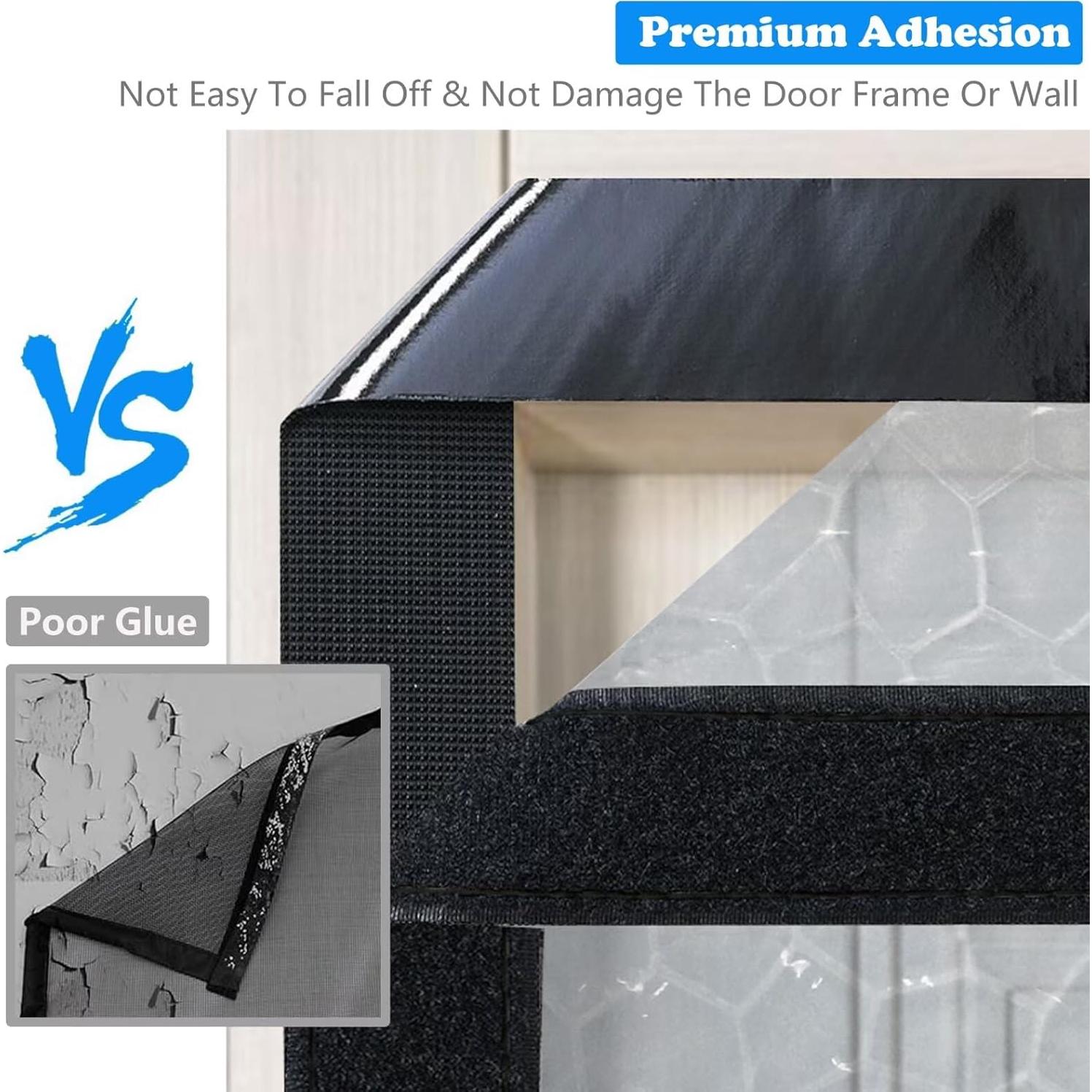 Cortina de Puerta Aislante Magnética RELIANCER 91.4x208.3cm