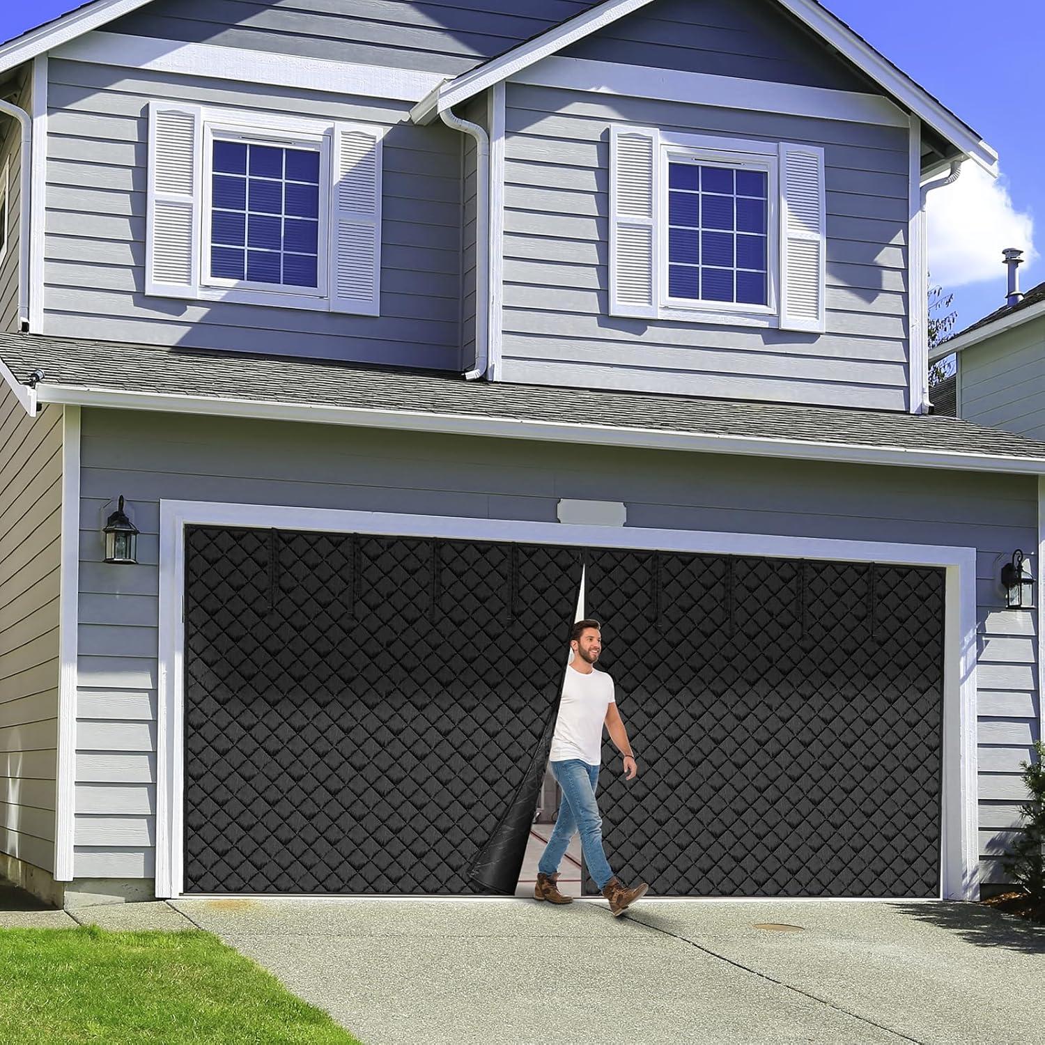 Pantalla de Puerta de Garaje VEVOR 4.88x2.13m Aislante Térmico