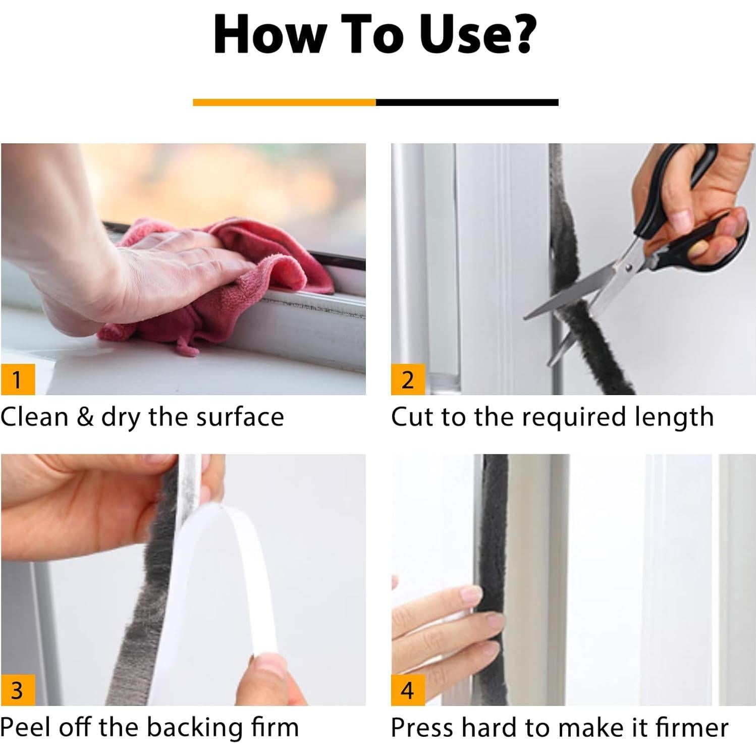 Cinta Selladora Bruiefpap 39.4FT Gris 0.35" Ancho Aislamiento