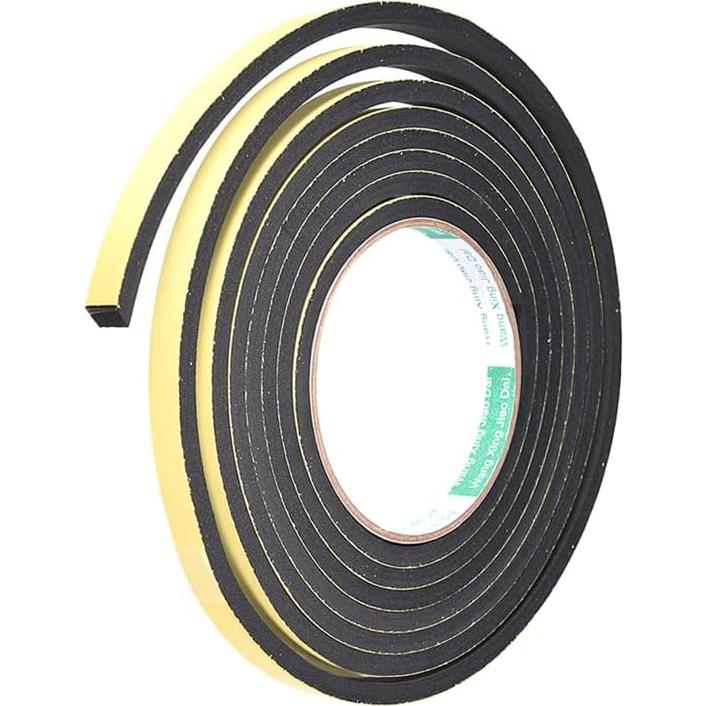 Cinta de Espuma Selladora uxcell 10mm x 5mm x 3m Aislante